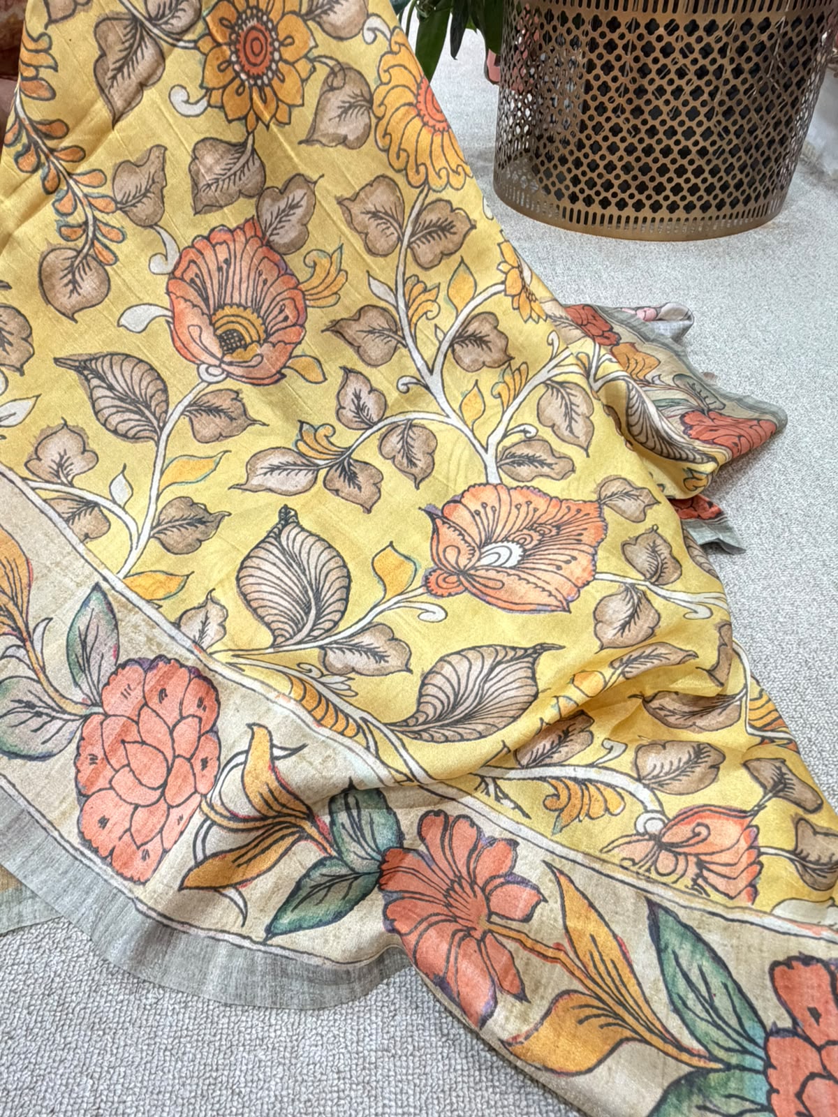 FANCY KALAMKARI SAREES