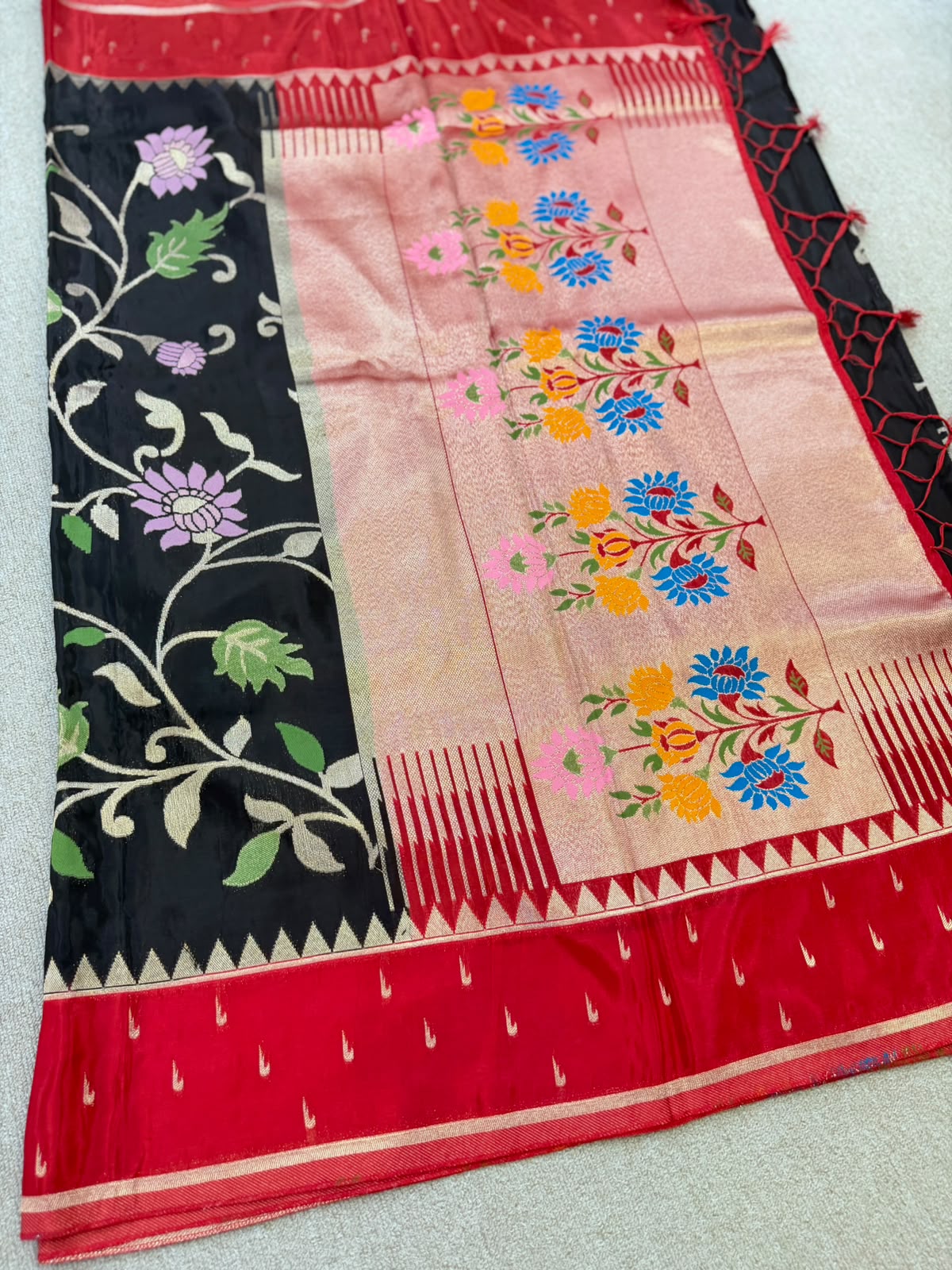 MEENAKARI FANCY CRAPE