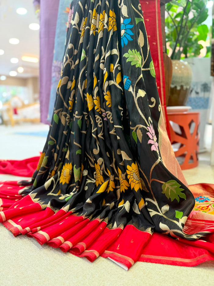 MEENAKARI FANCY CRAPE