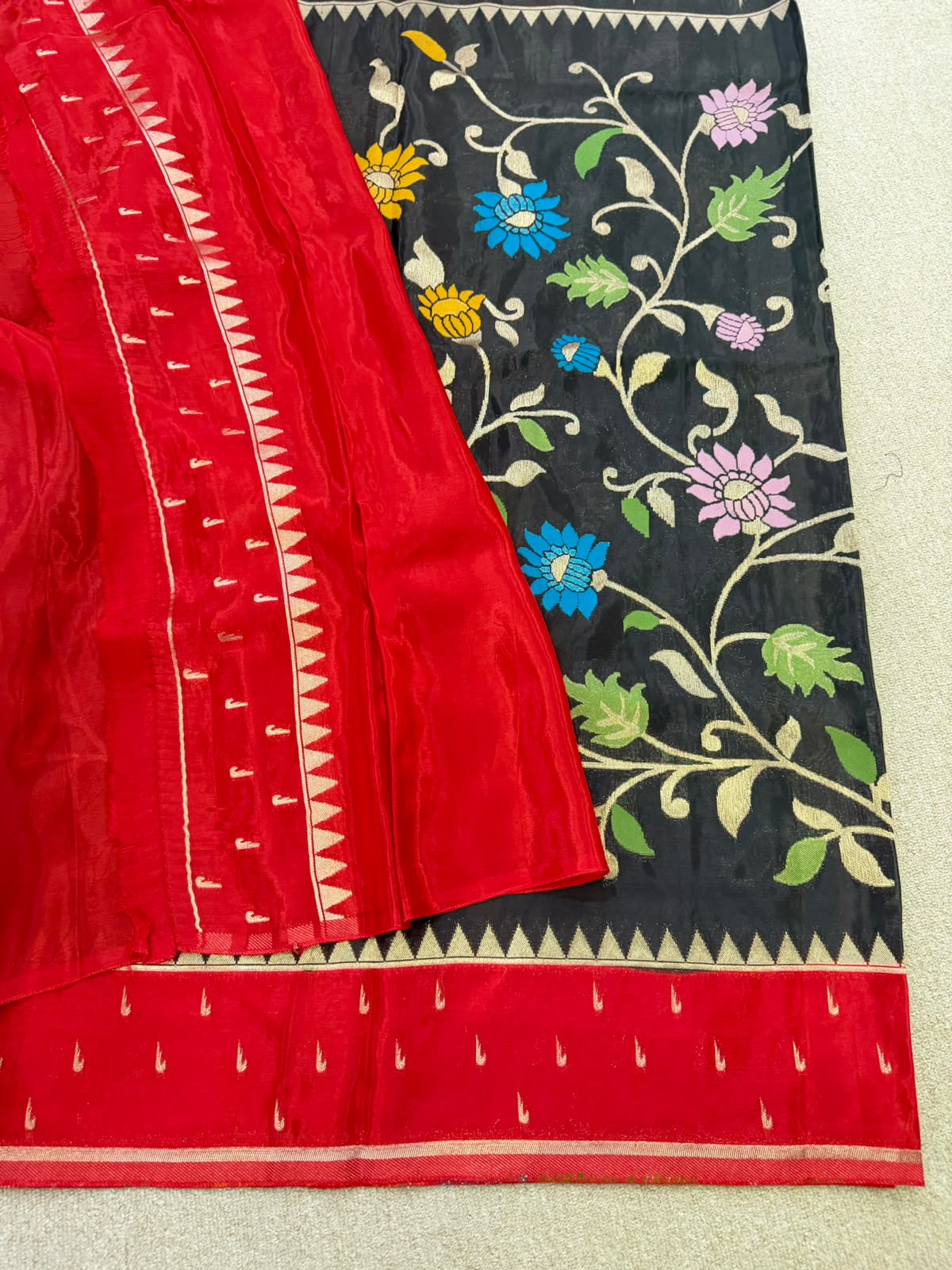 MEENAKARI FANCY CRAPE