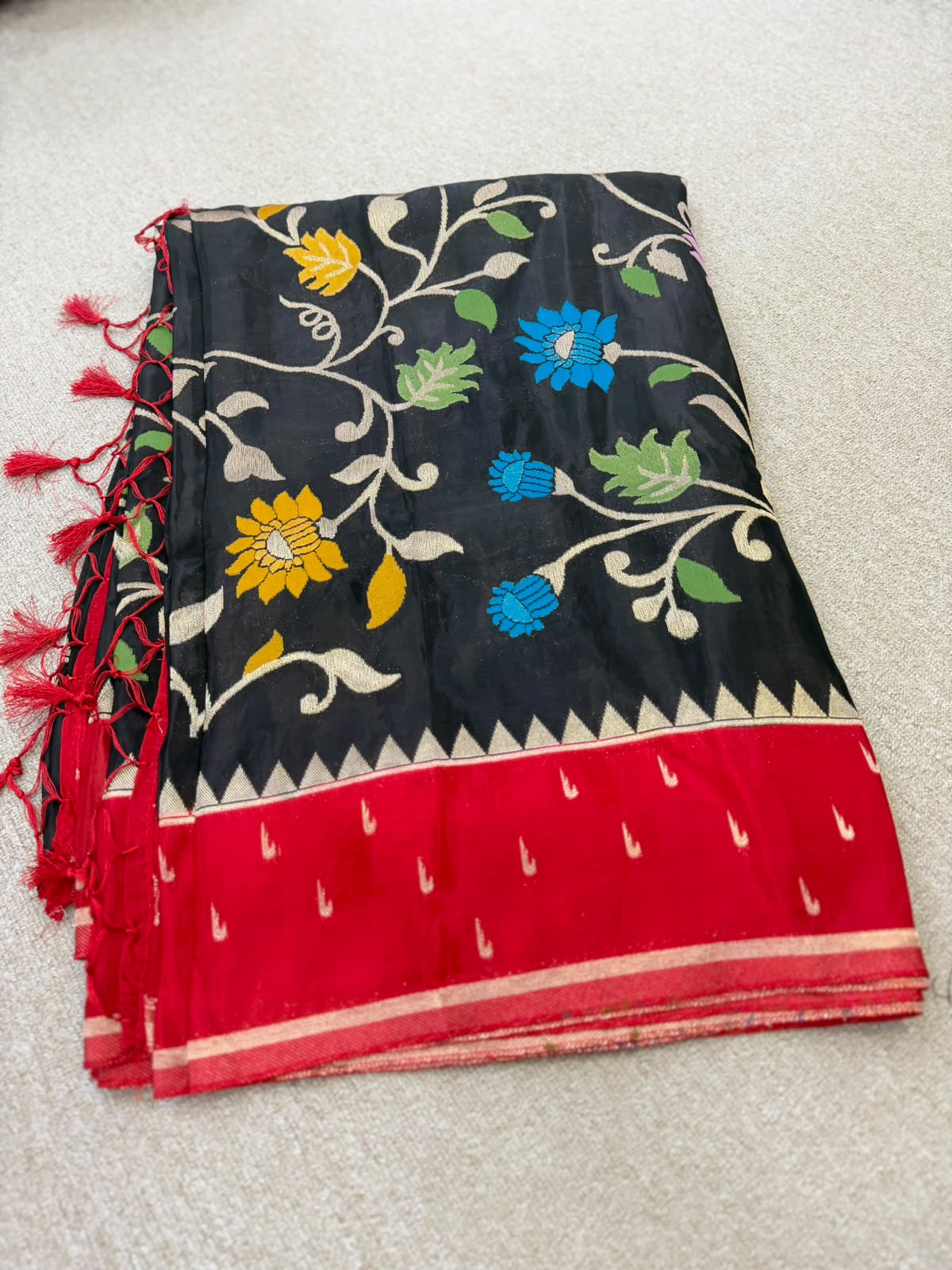MEENAKARI FANCY CRAPE