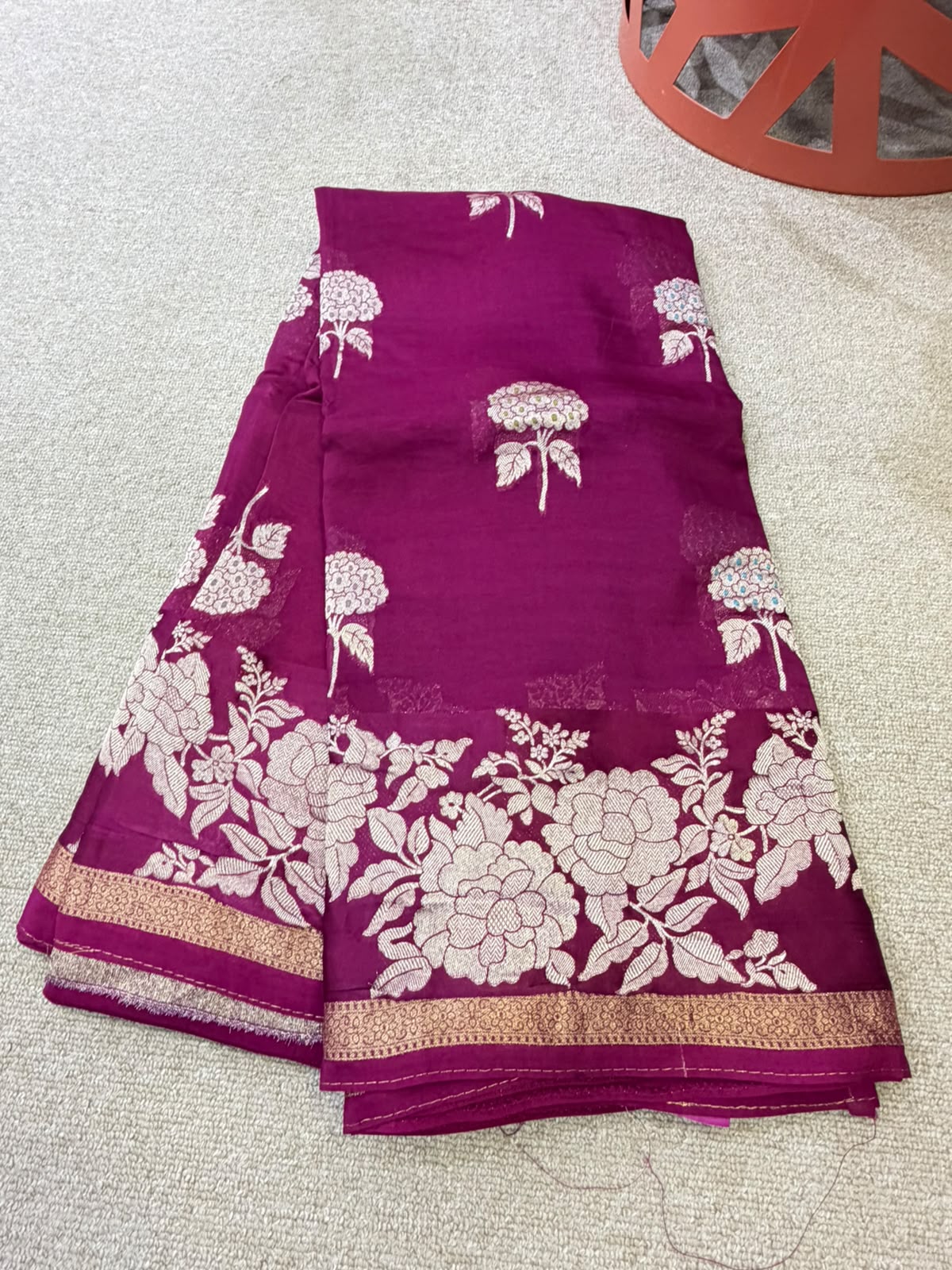 ORGANZA FLORAL BANARASI