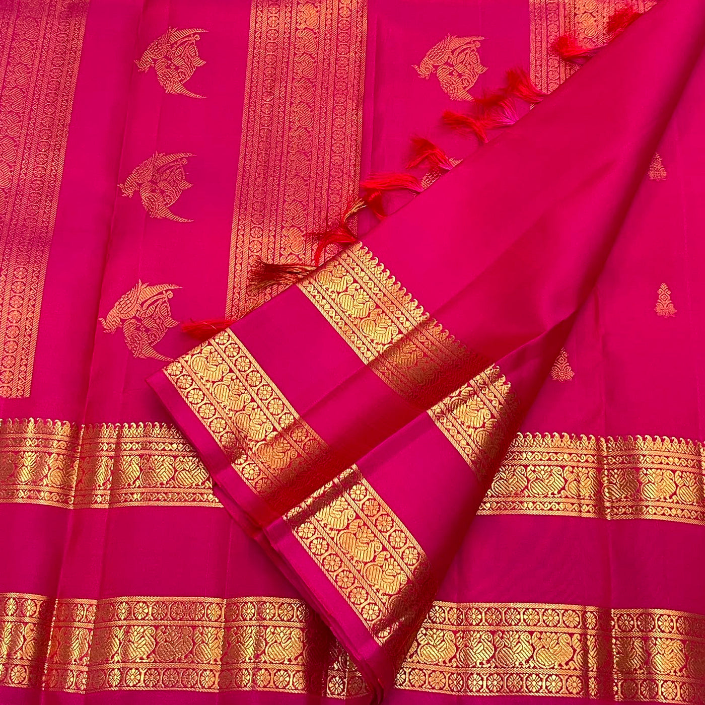 PINK BUTTI'S SAREE