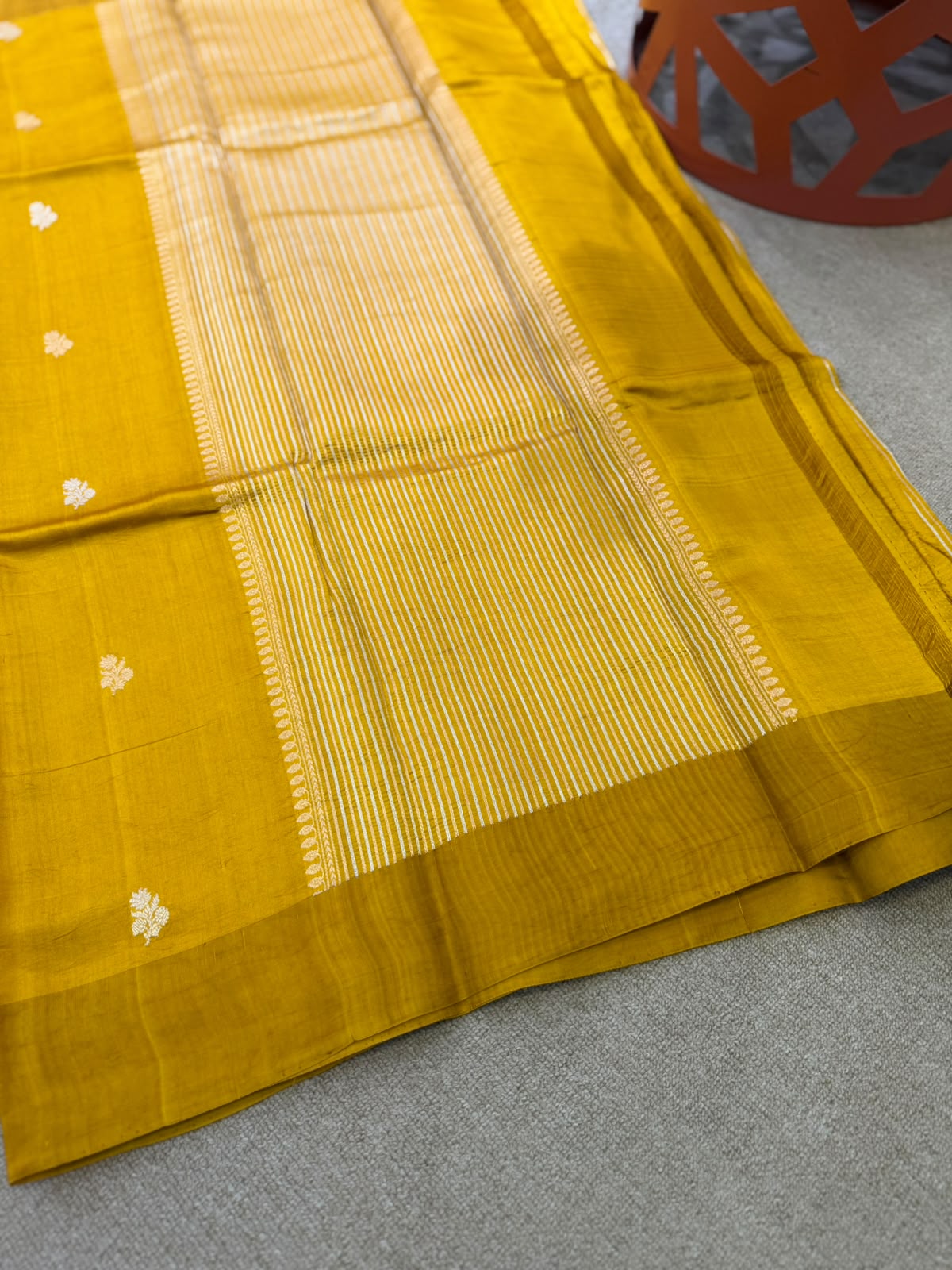 SOFT SILK MUSTARD YELLOW