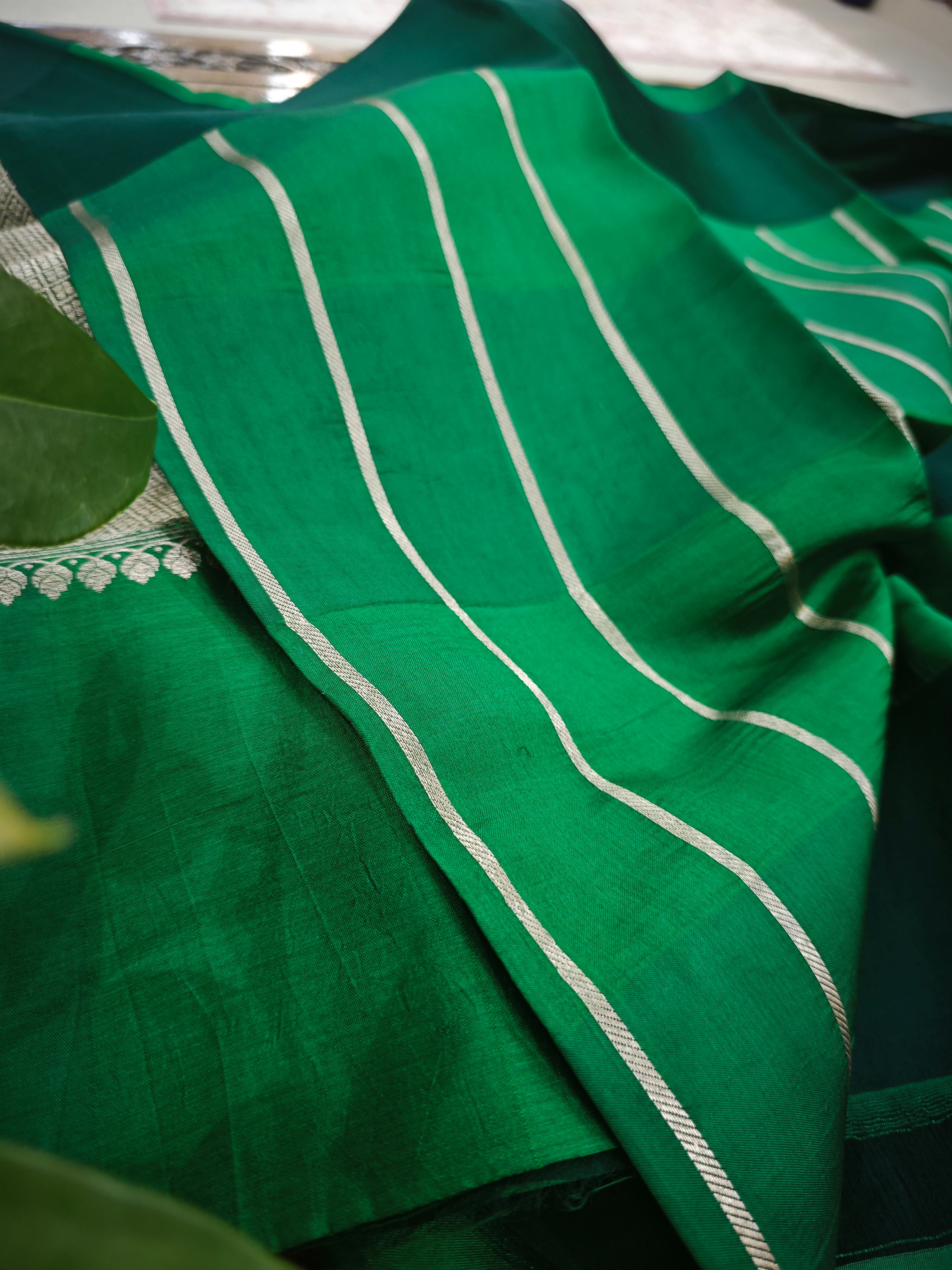 GREEN COLOUR SAREE