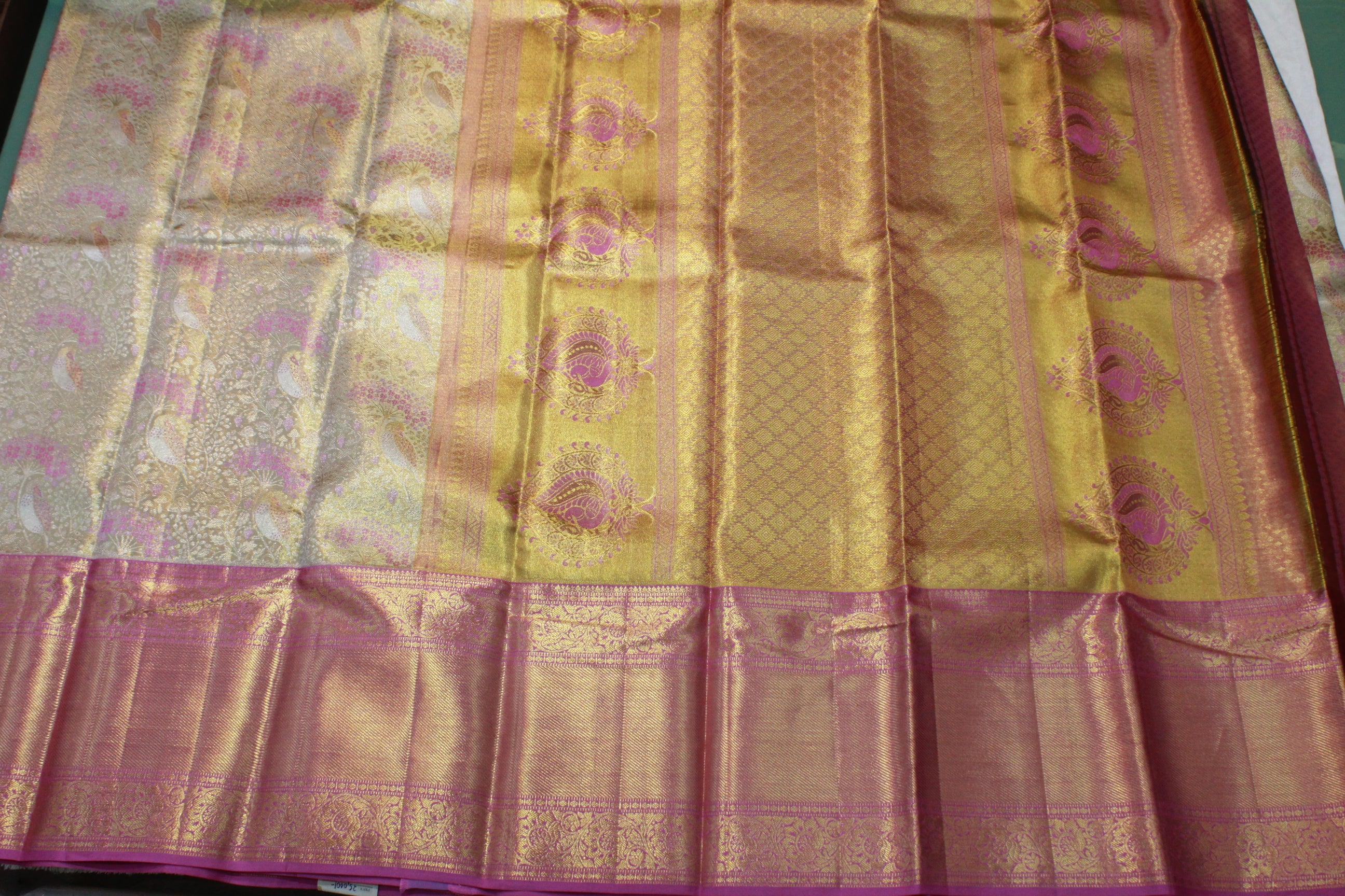 CREAM GOLD COLOR SAREE