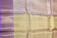 GOLD LEVENDER COLOR SAREE
