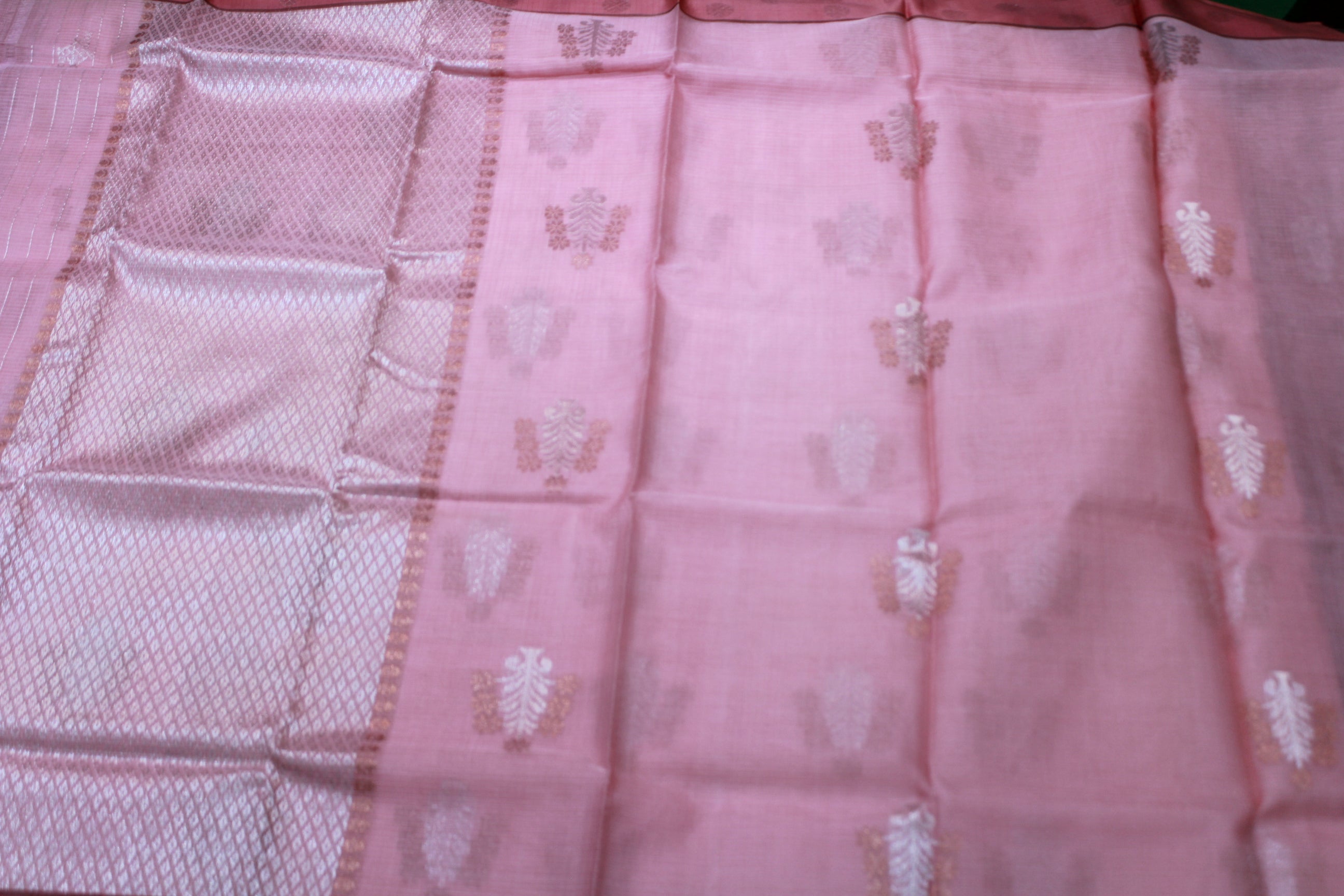 BABY PINK COLOUR SAREE
