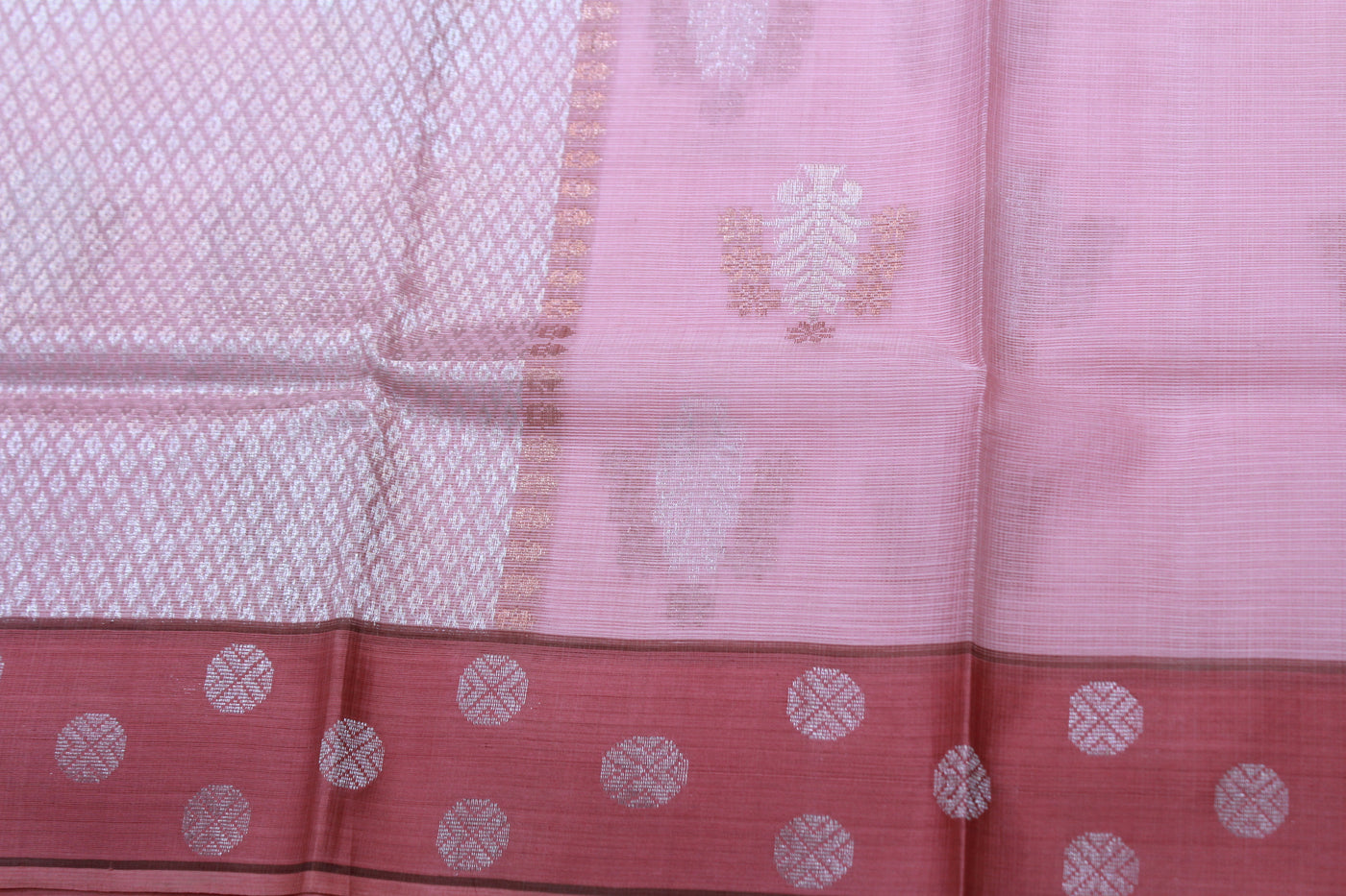 BABY PINK COLOUR SAREE
