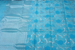 SKY BLUE  COLOUR SAREE