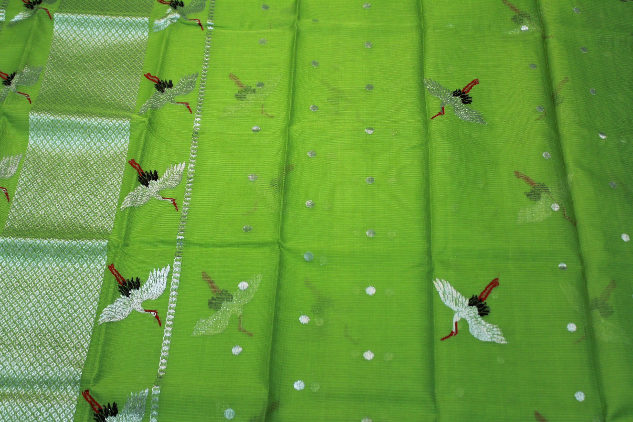 GREEN  COLOUR SAREE