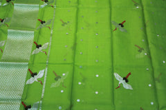 GREEN  COLOUR SAREE