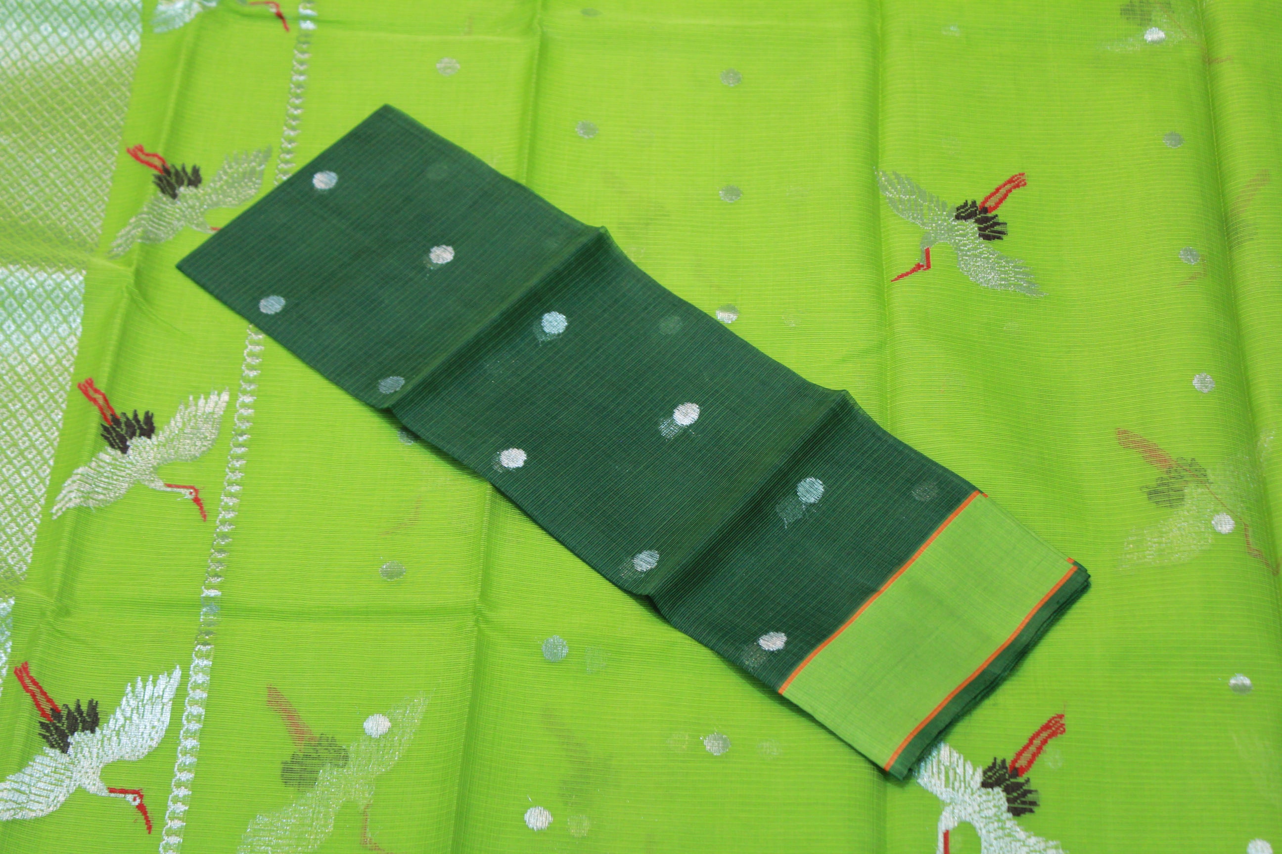 GREEN  COLOUR SAREE