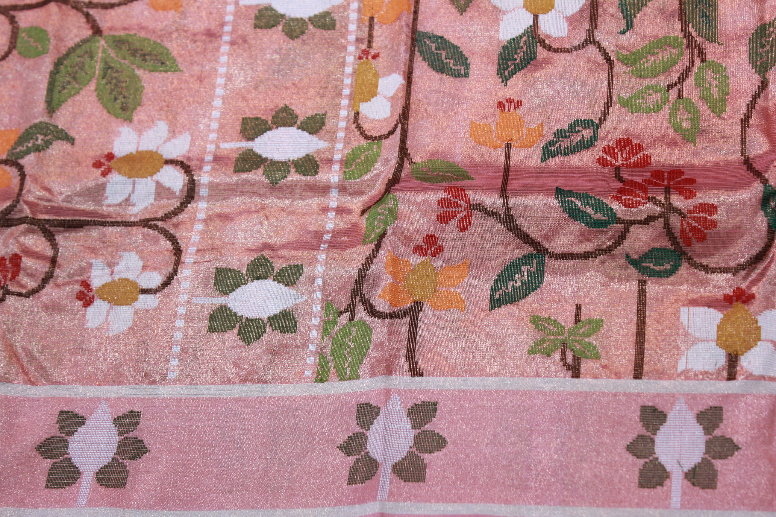BABY PINK COLOUR SAREE