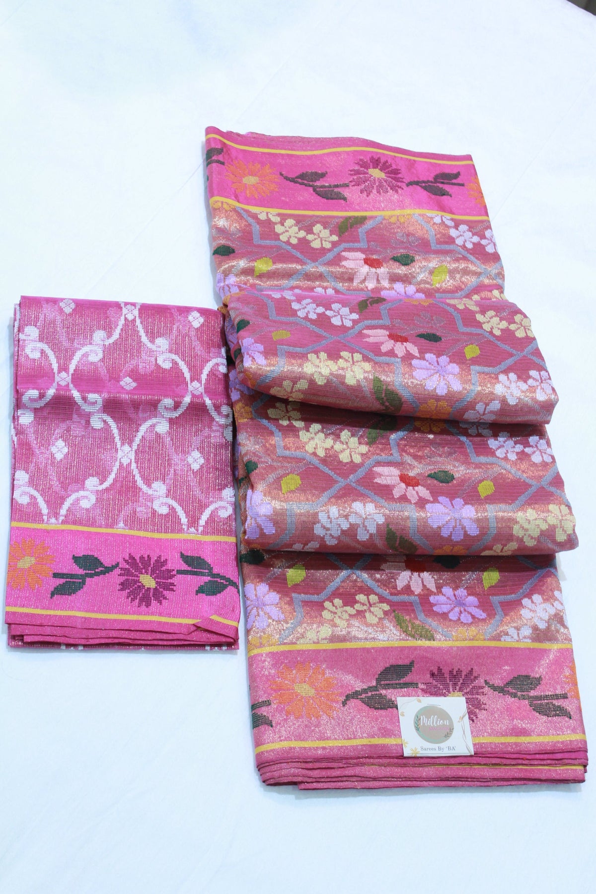 PINK COLOUR SAREE