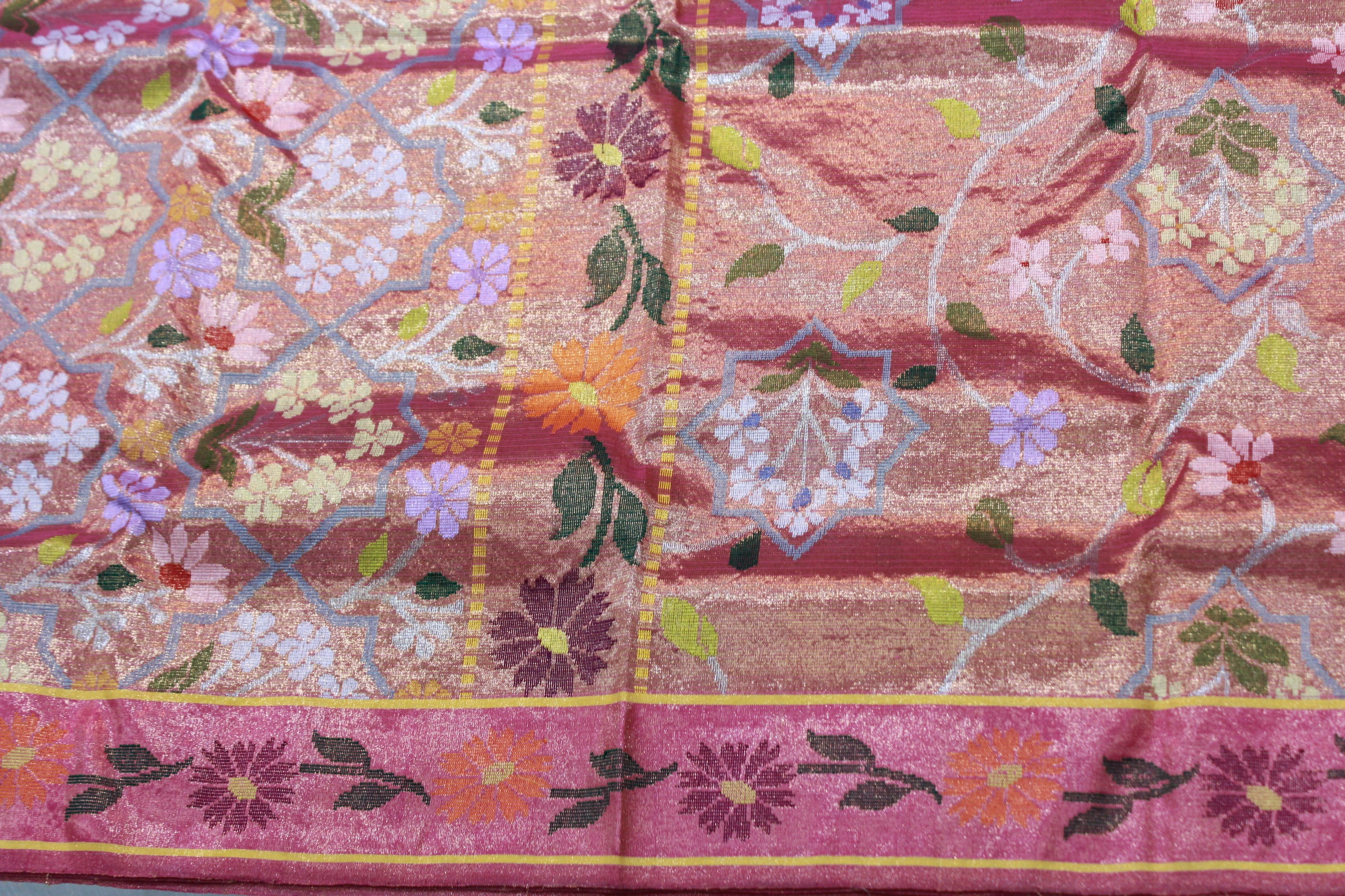 PINK COLOUR SAREE