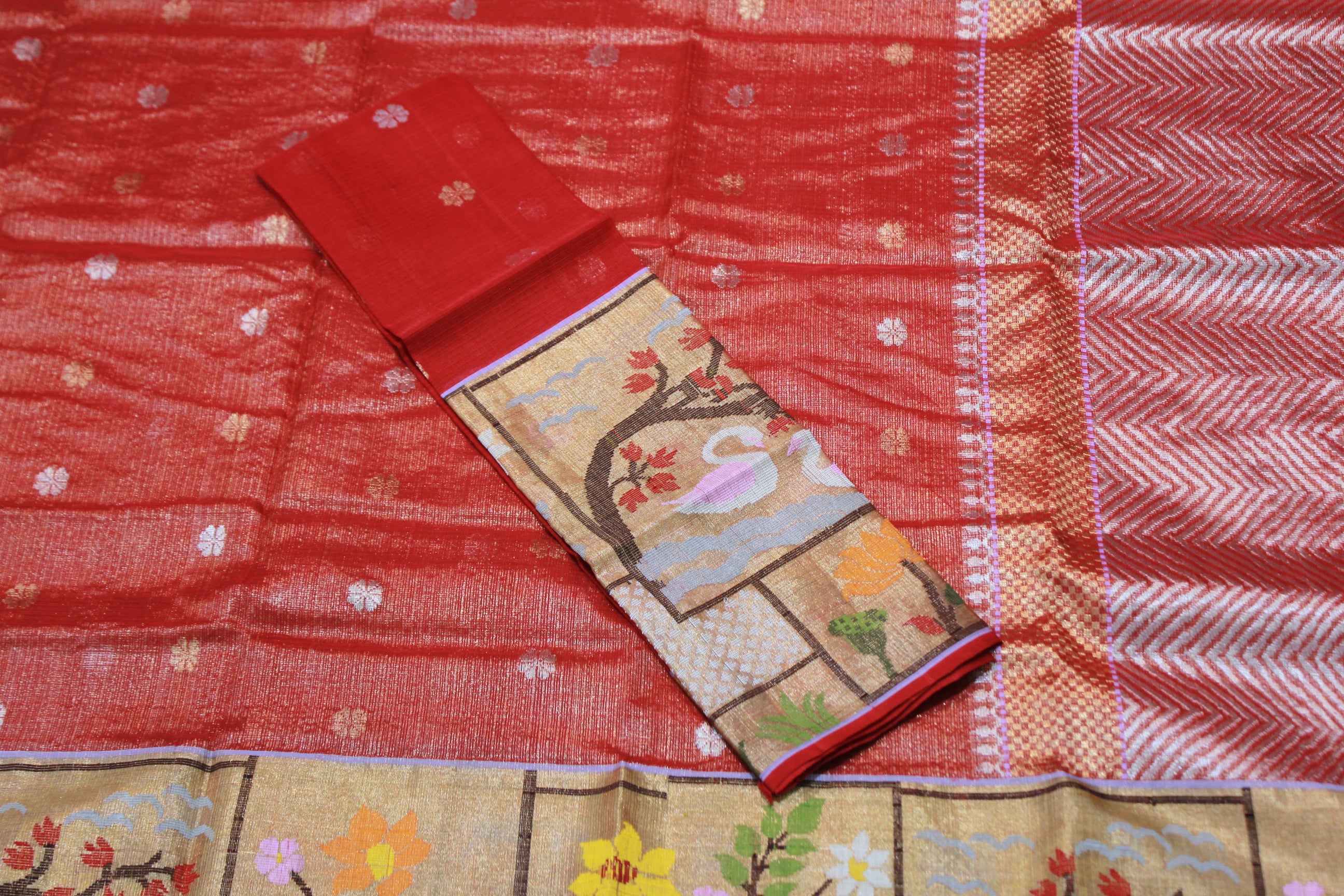 RED COLOUR SAREE