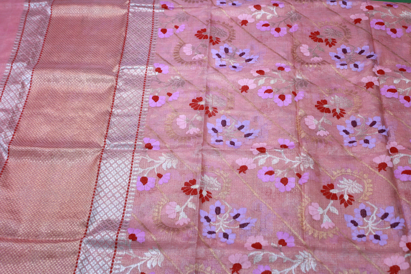 PINK COLOUR SAREE