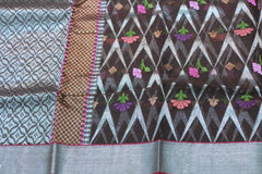BRICK COLOUR SAREE