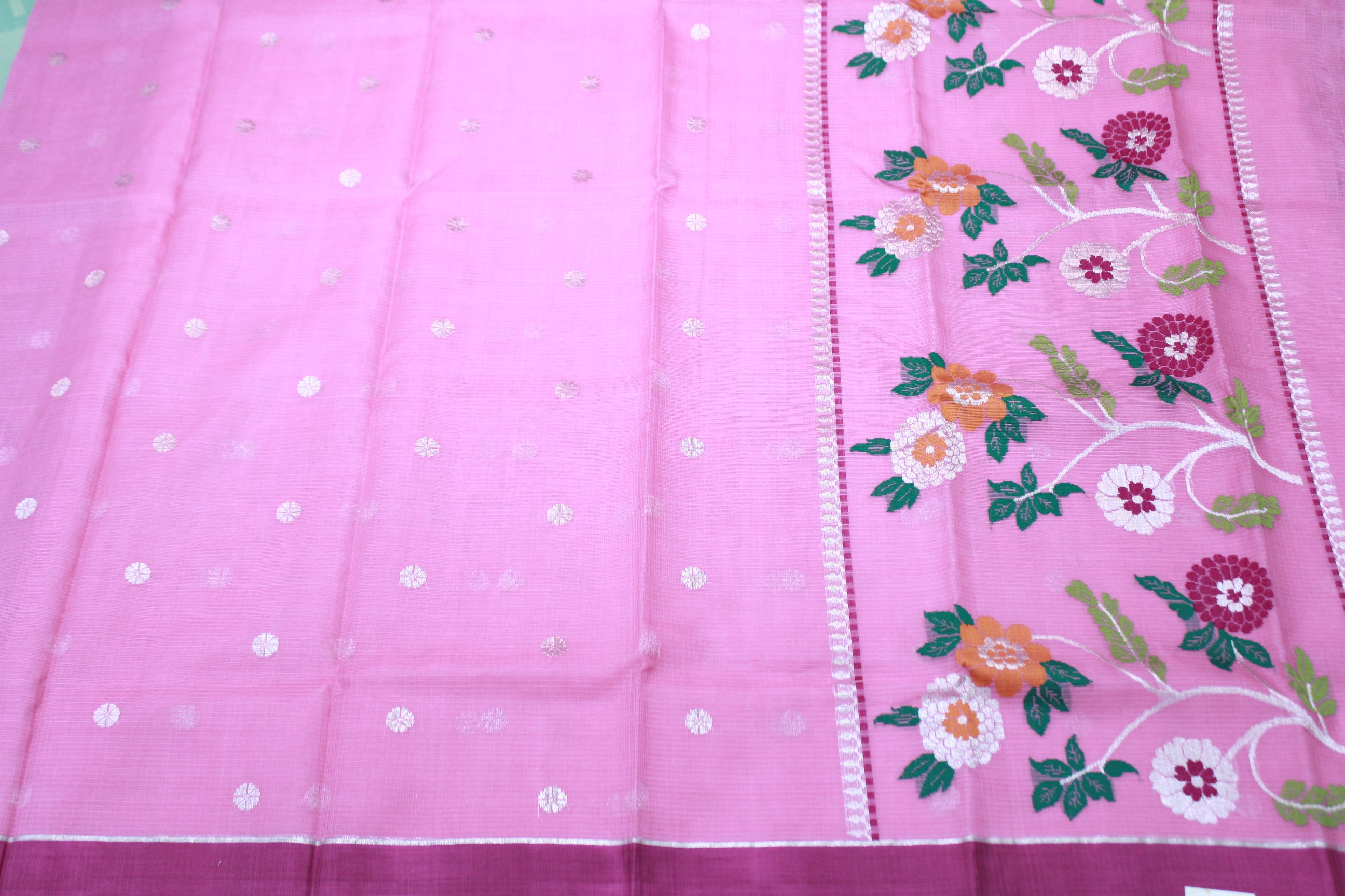 PINK COLOUR SAREE