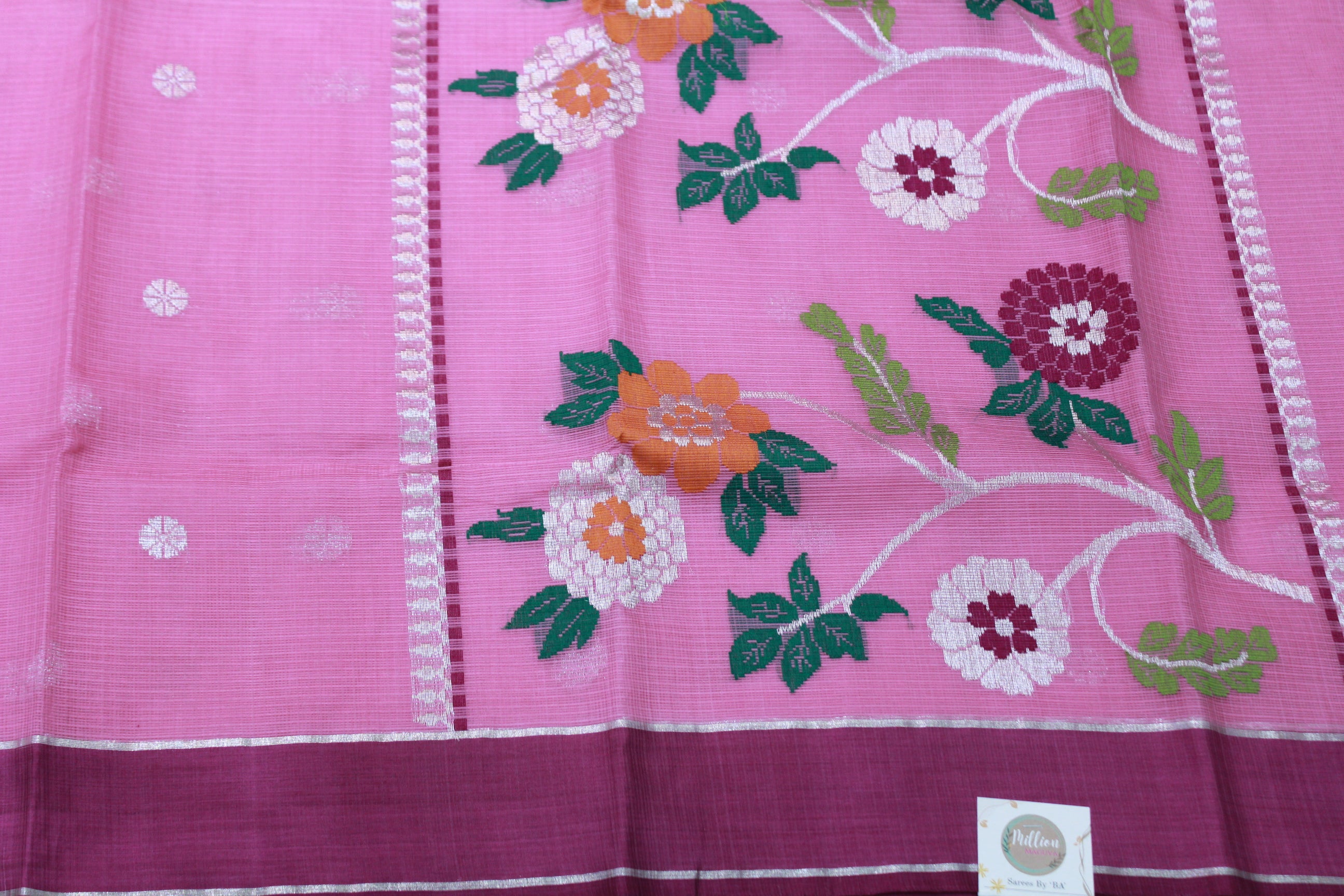 PINK COLOUR SAREE