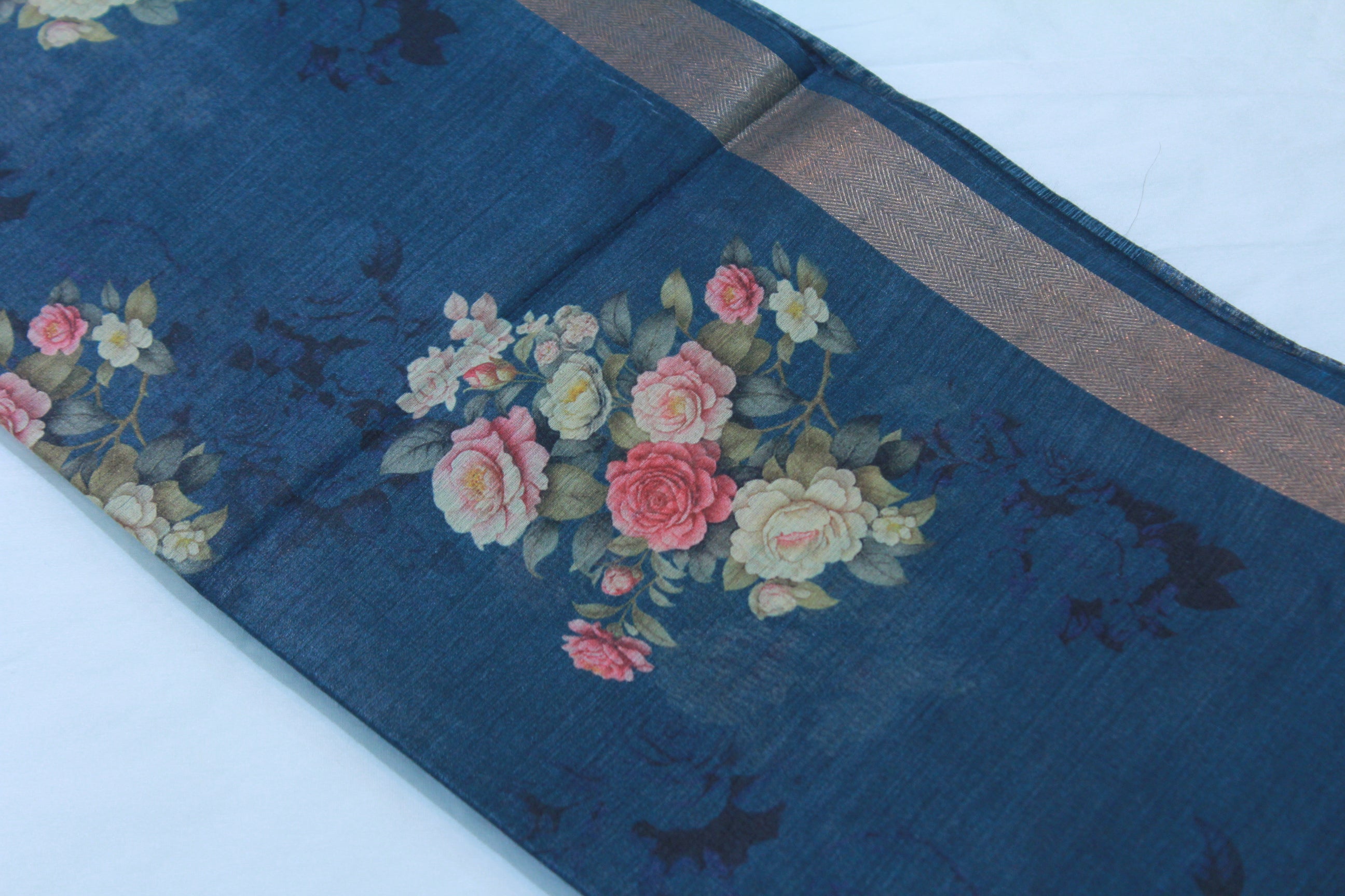 NAVY BLUE COLOUR SAREE