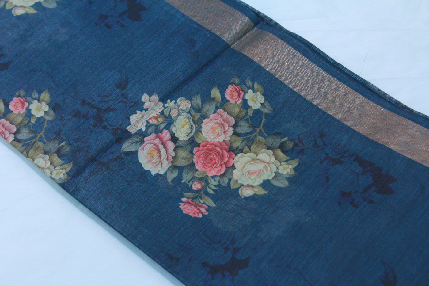 NAVY BLUE COLOUR SAREE
