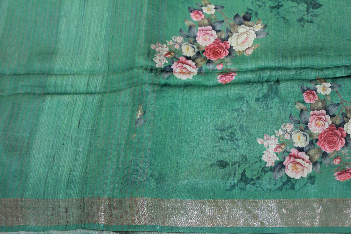 GREEN COLOUR SAREE