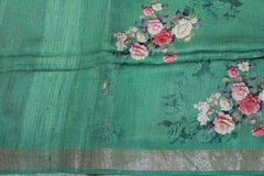 GREEN COLOUR SAREE
