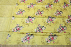 YELLOW COLOUR SAREE
