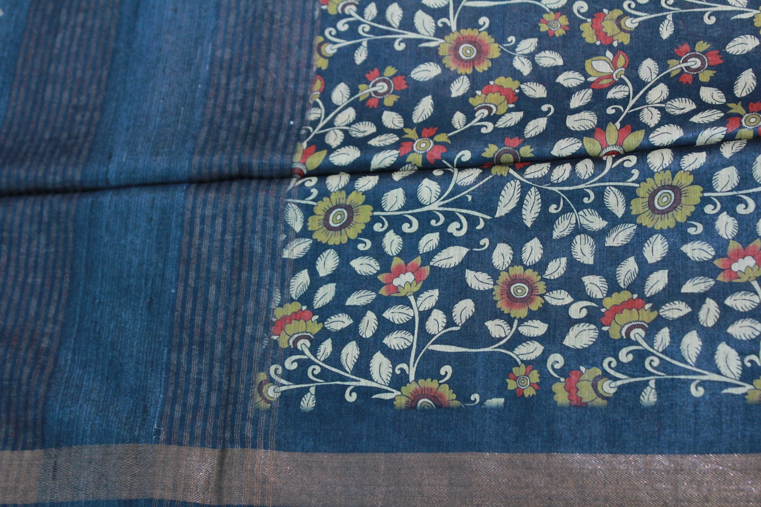 NAVY BLUE COLOUR SAREE