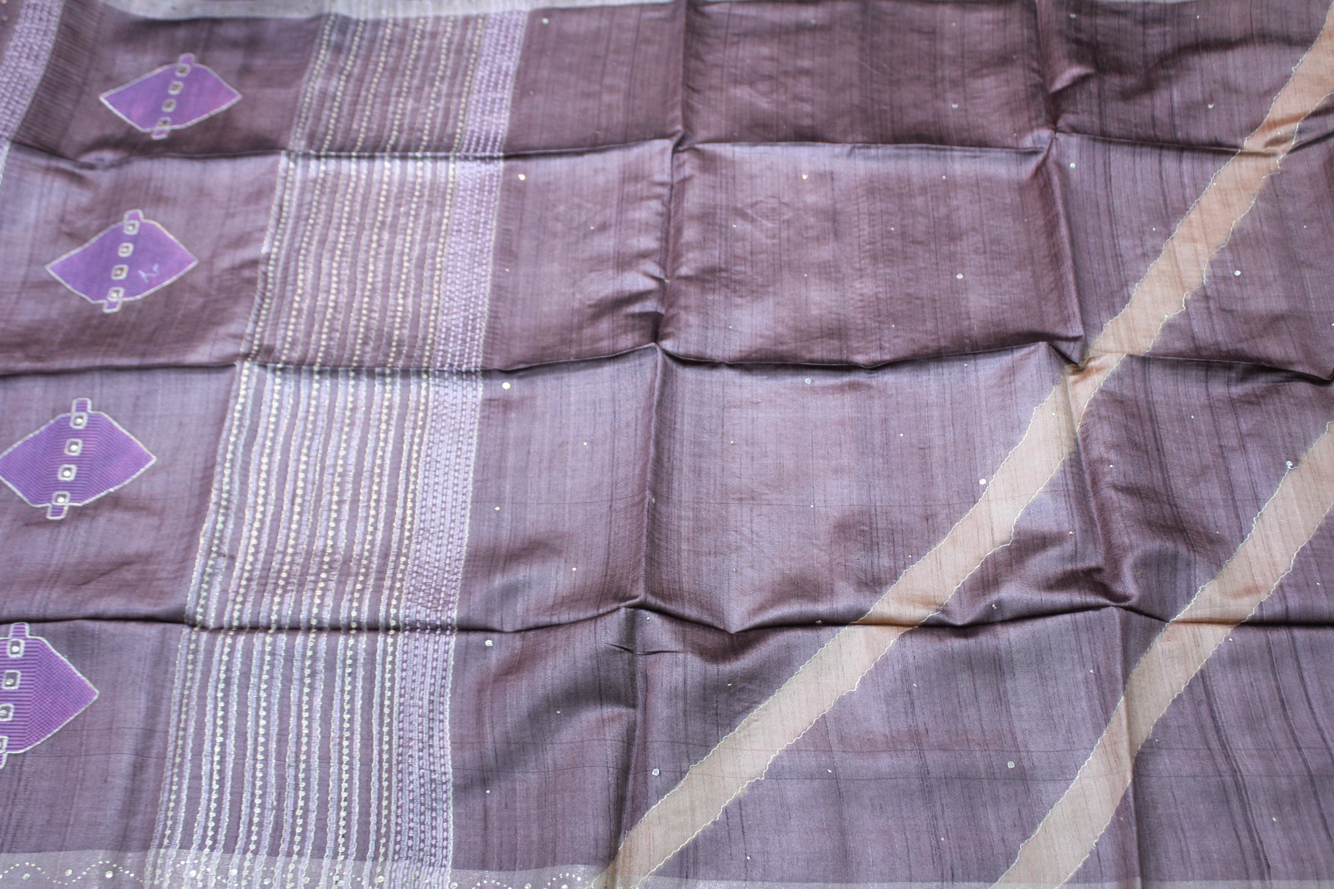 BROWN COLOUR SAREE