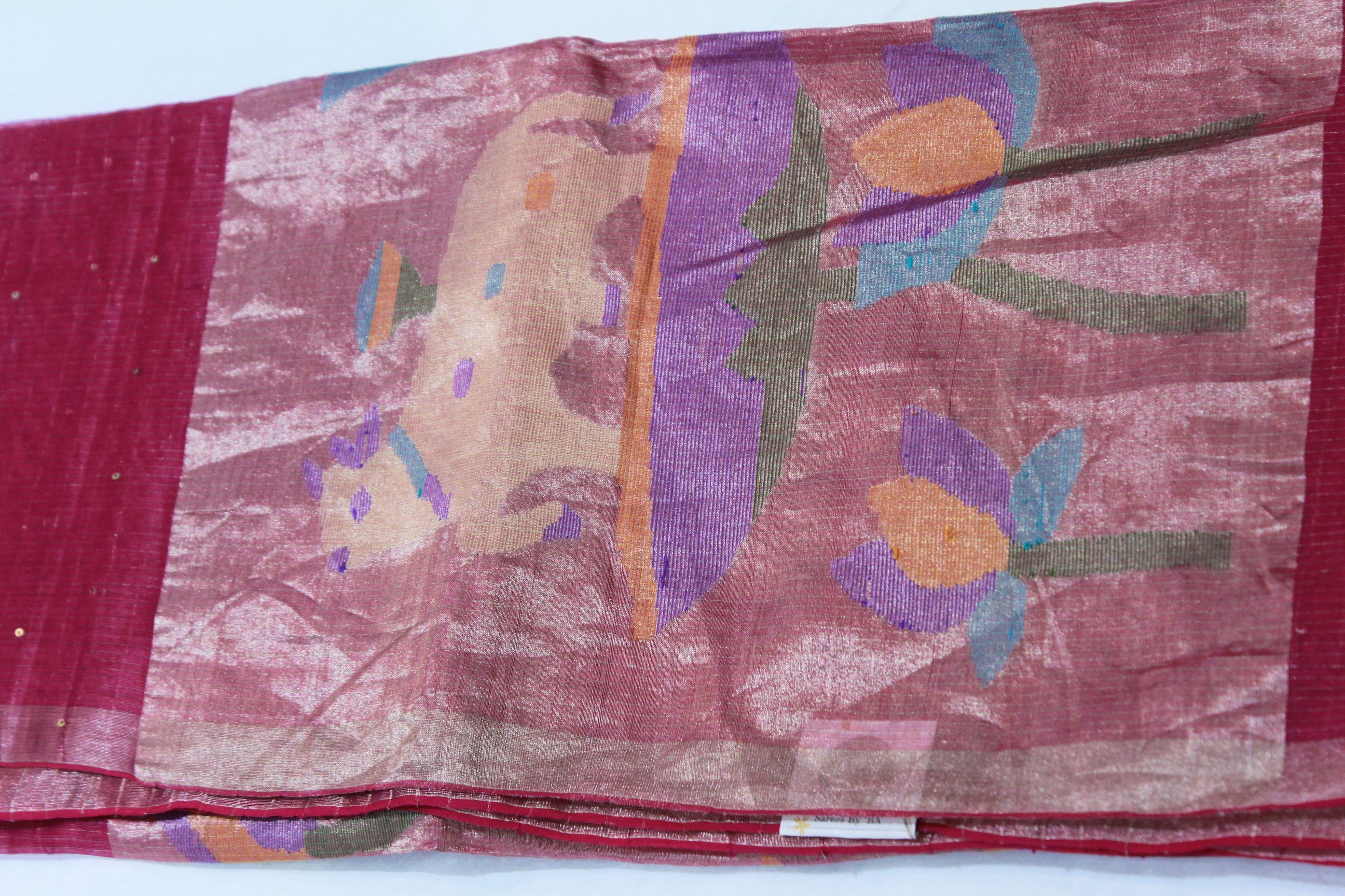 PINK COLOUR SAREE