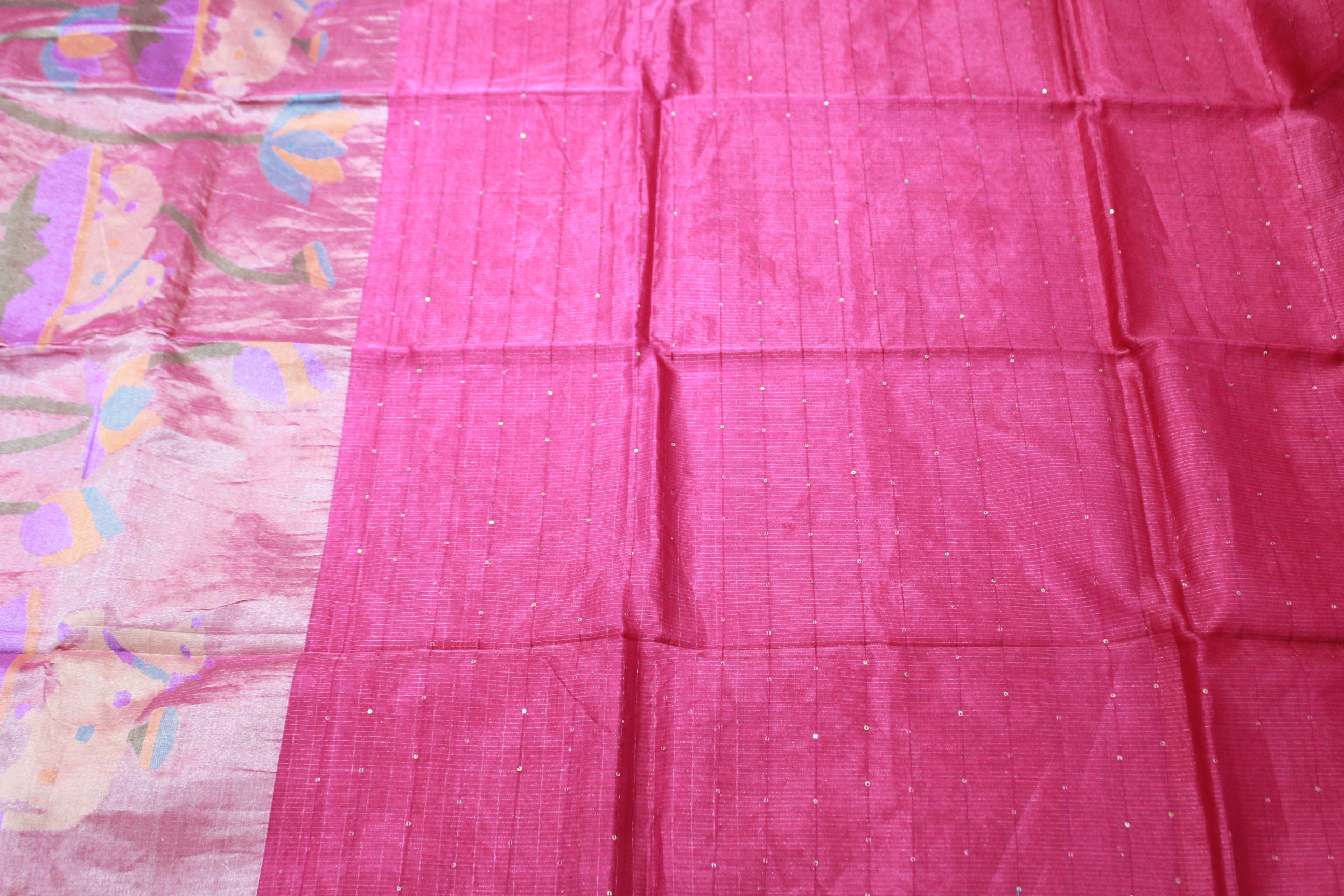 PINK COLOUR SAREE