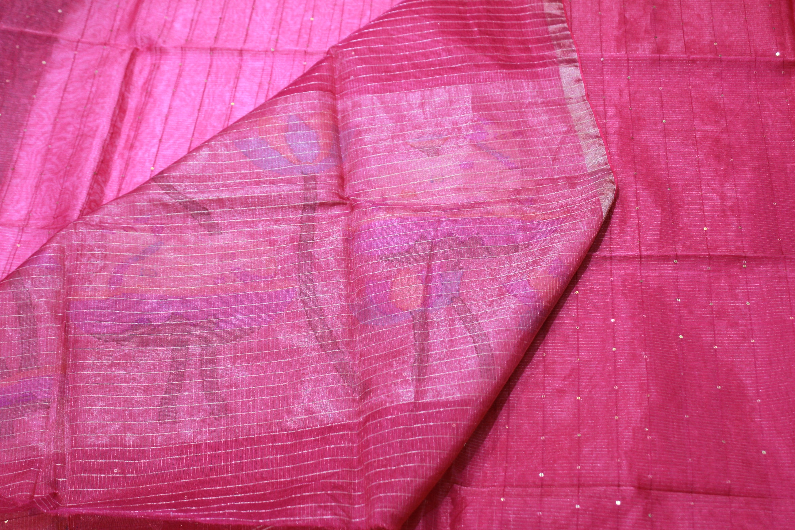 PINK COLOUR SAREE