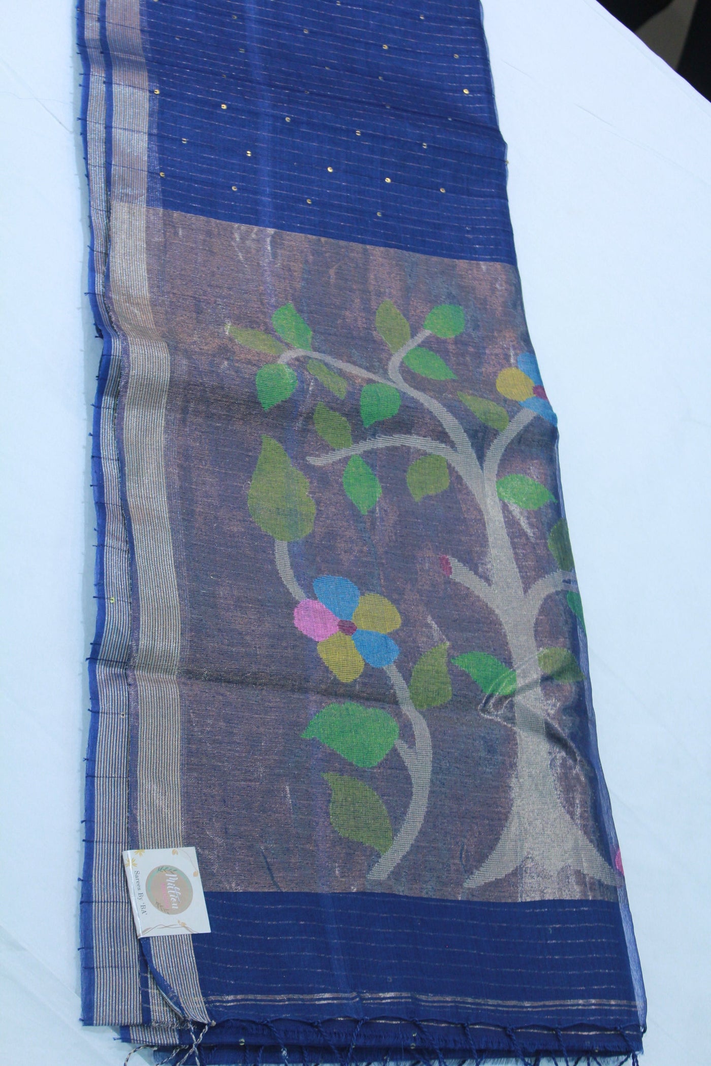 BLUE COLOUR SAREE