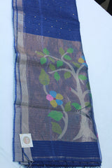 BLUE COLOUR SAREE