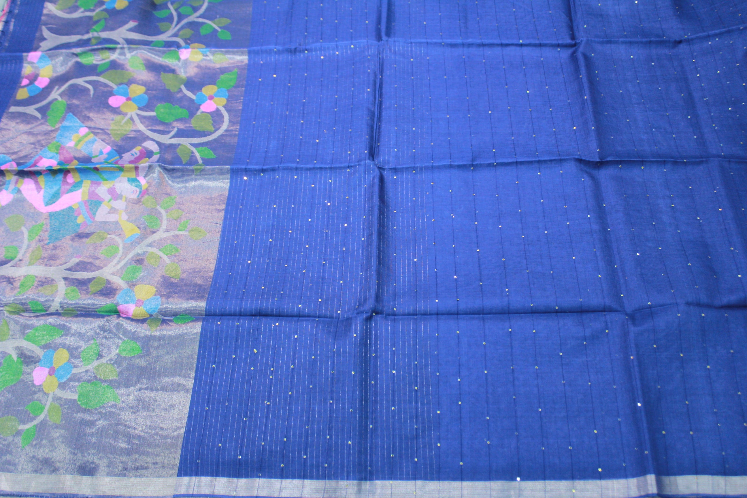 BLUE COLOUR SAREE