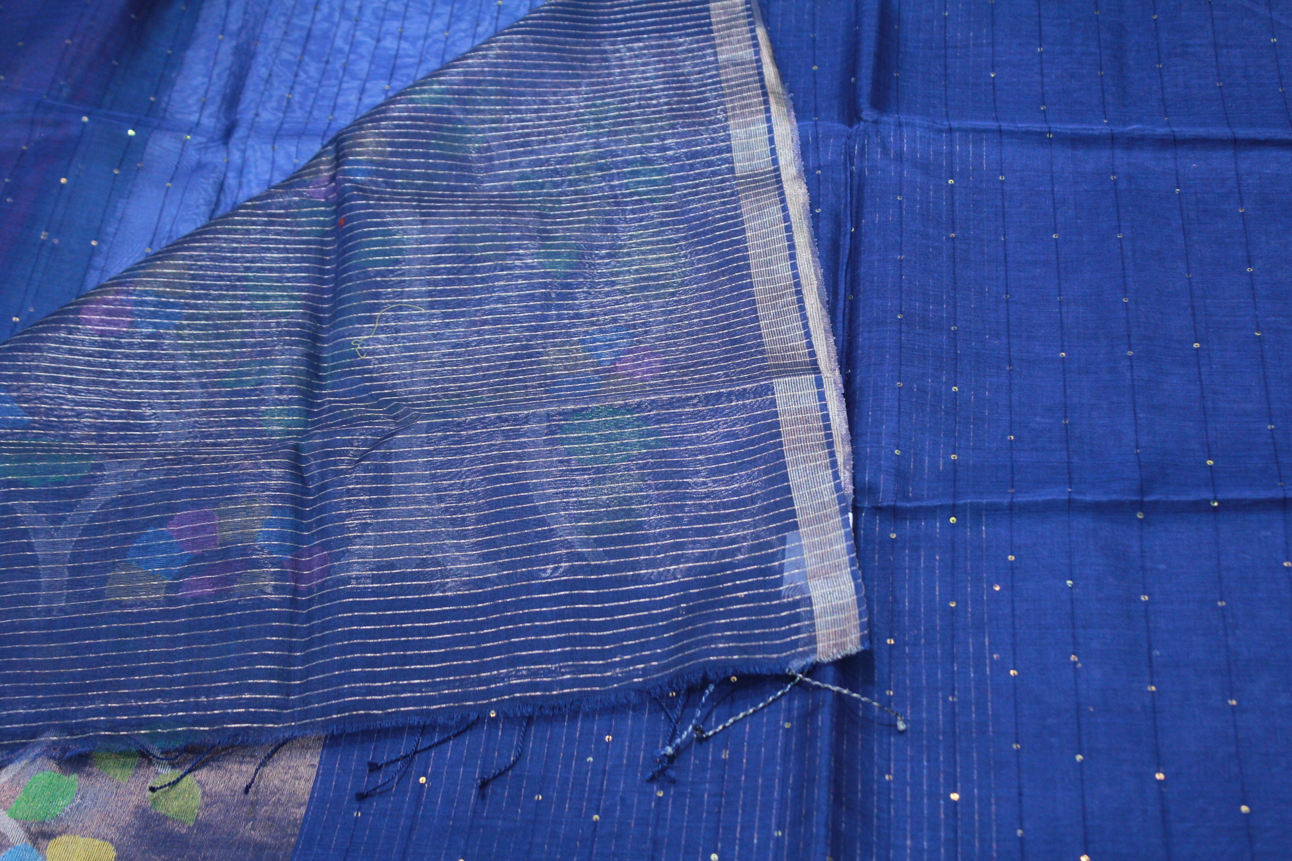 BLUE COLOUR SAREE