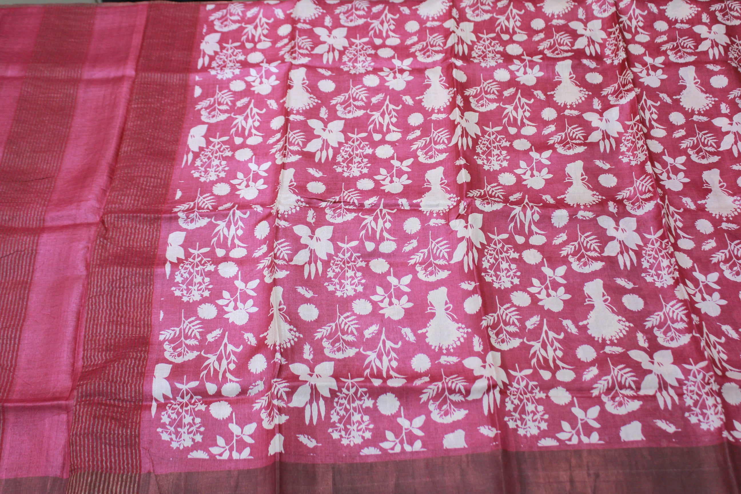 PINK COLOUR SAREE