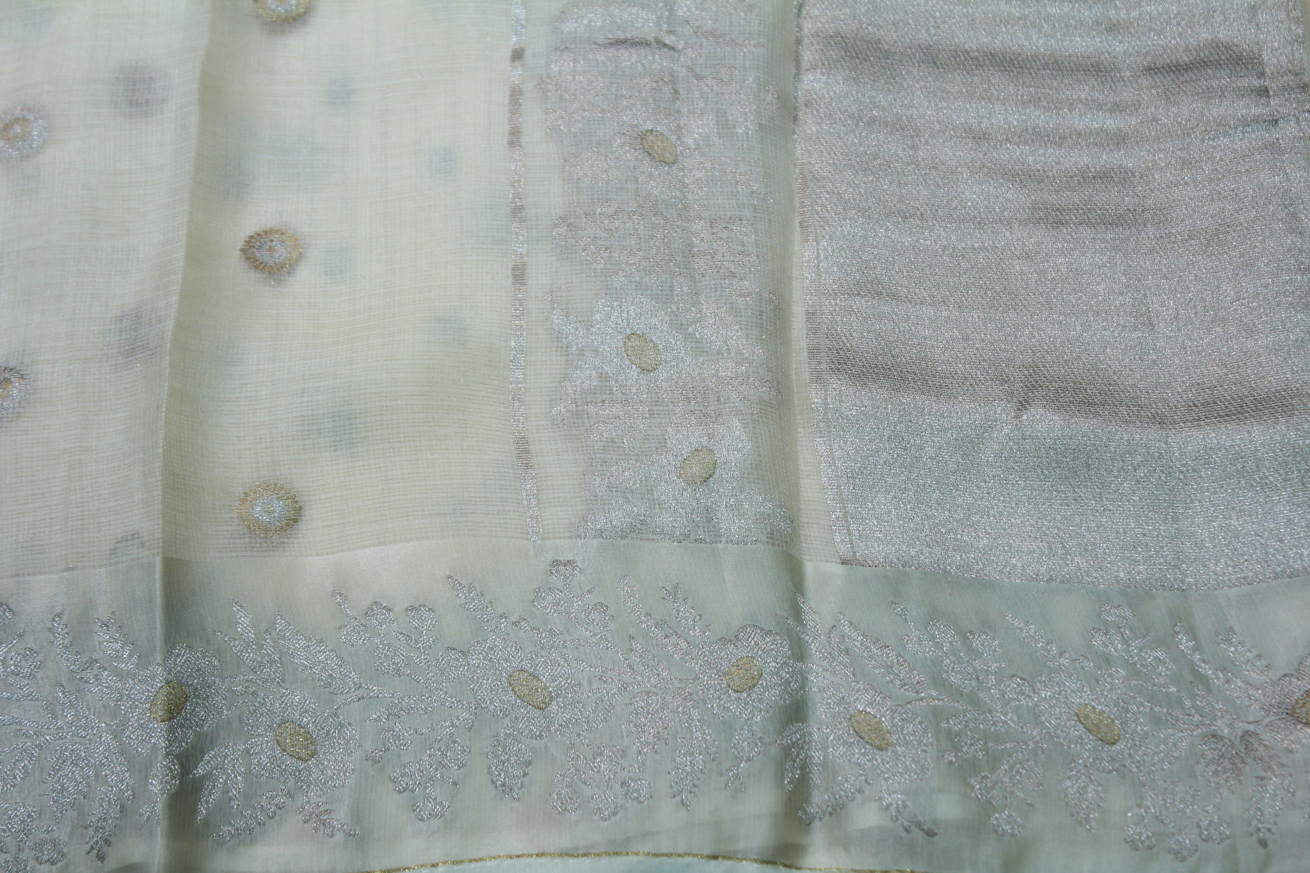 CREAM COLOUR SAREE