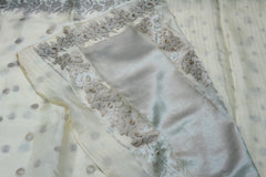CREAM COLOUR SAREE