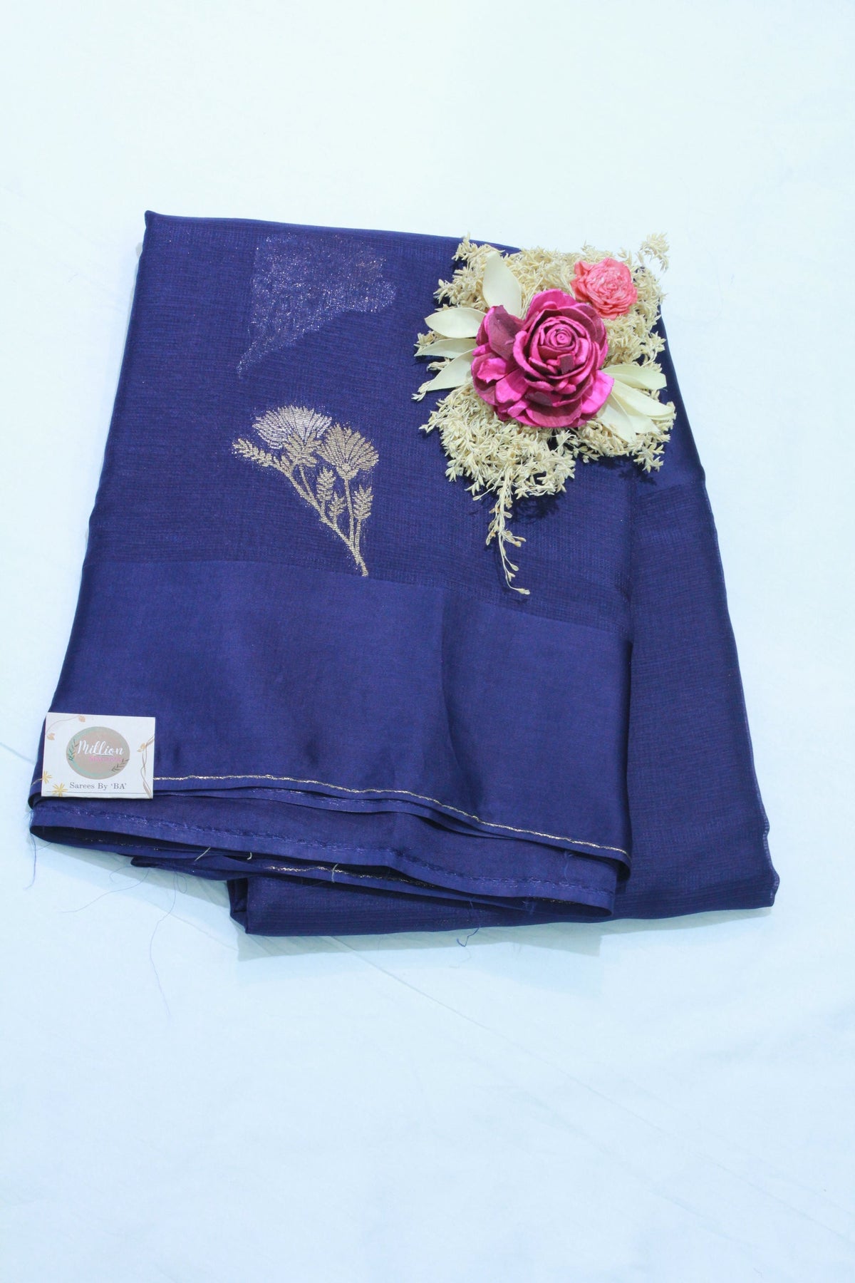 NAVY BLUE COLOUR SAREE