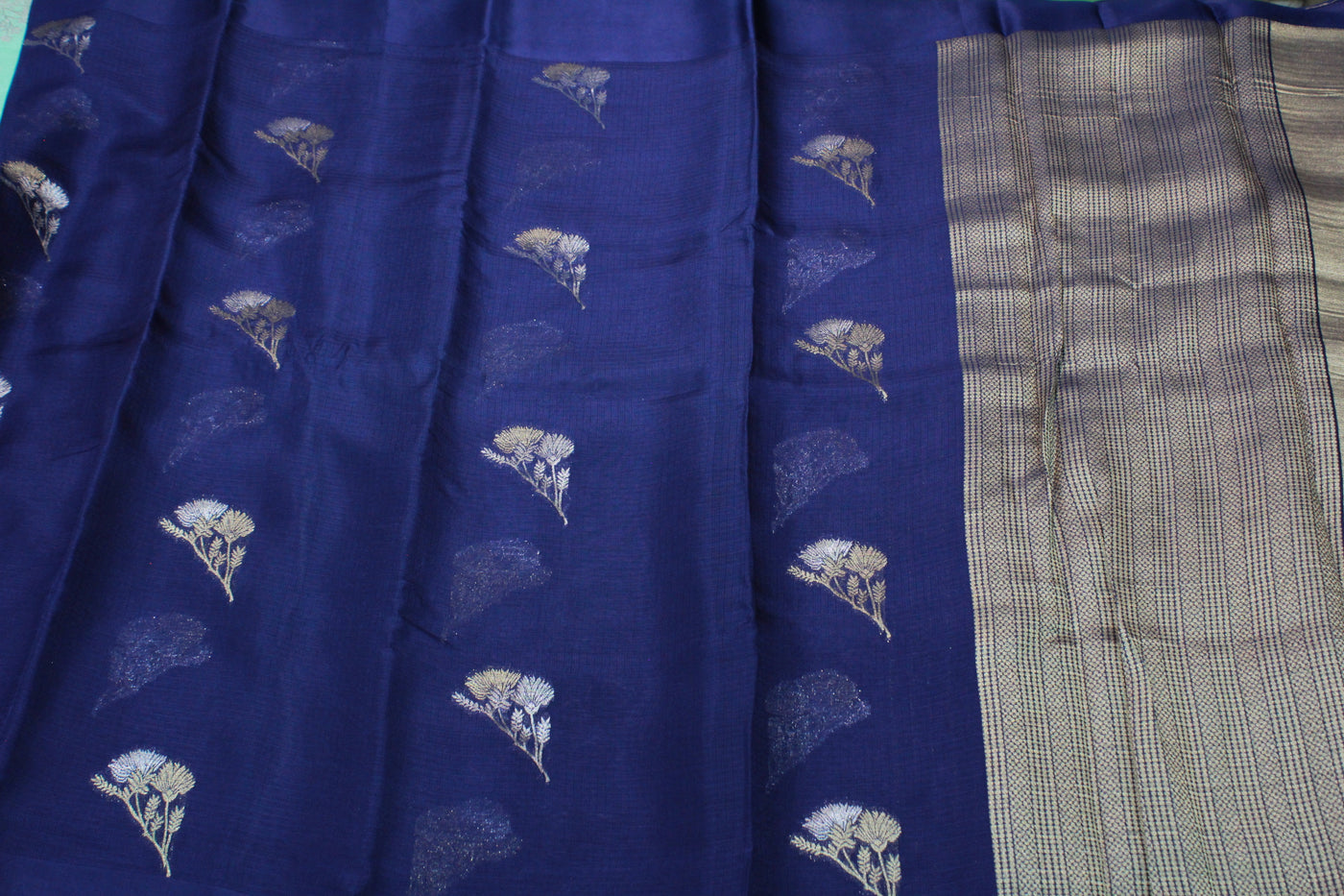 NAVY BLUE COLOUR SAREE