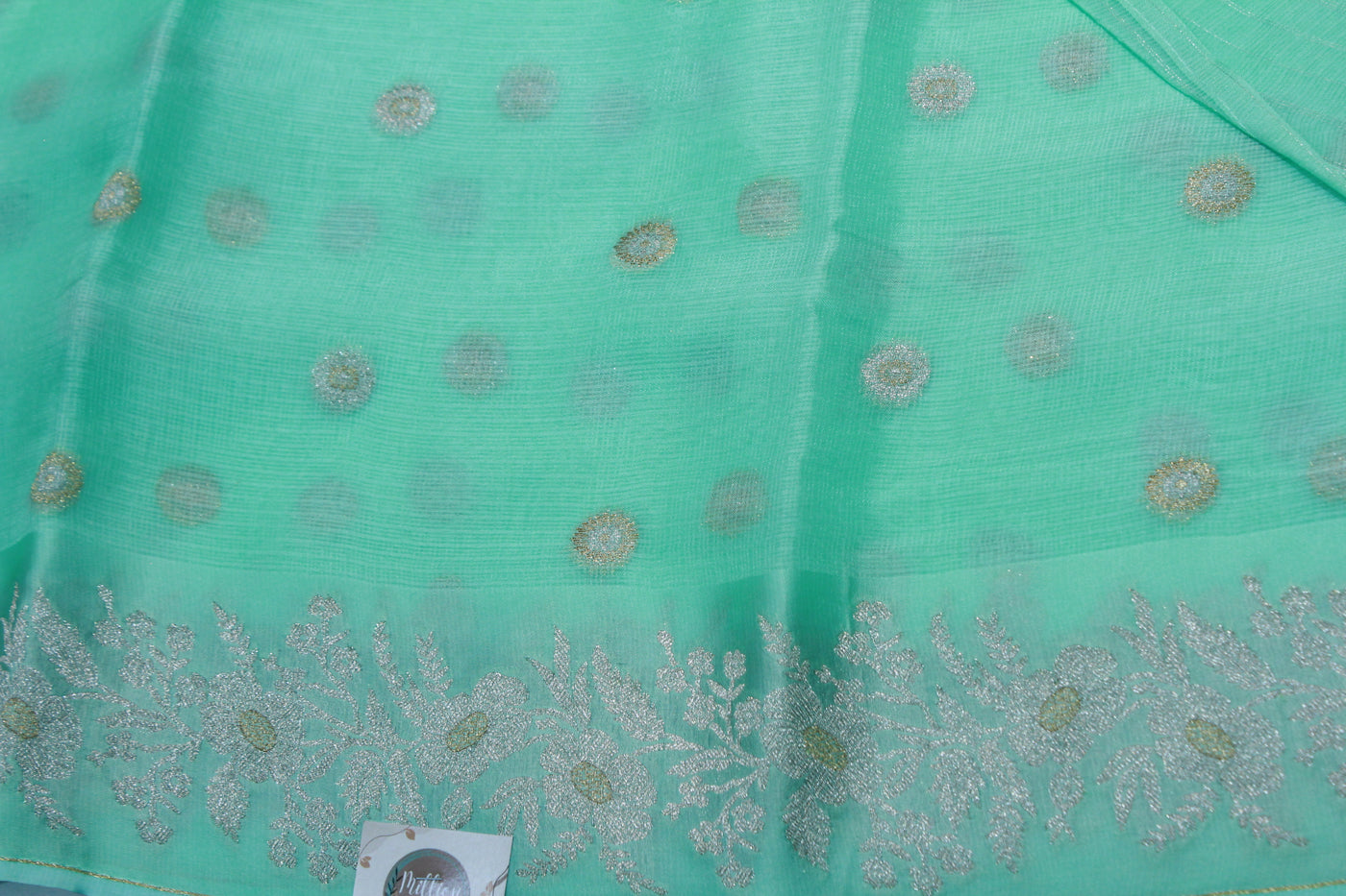 SEA GREEN COLOUR SAREE