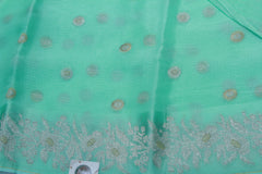 SEA GREEN COLOUR SAREE