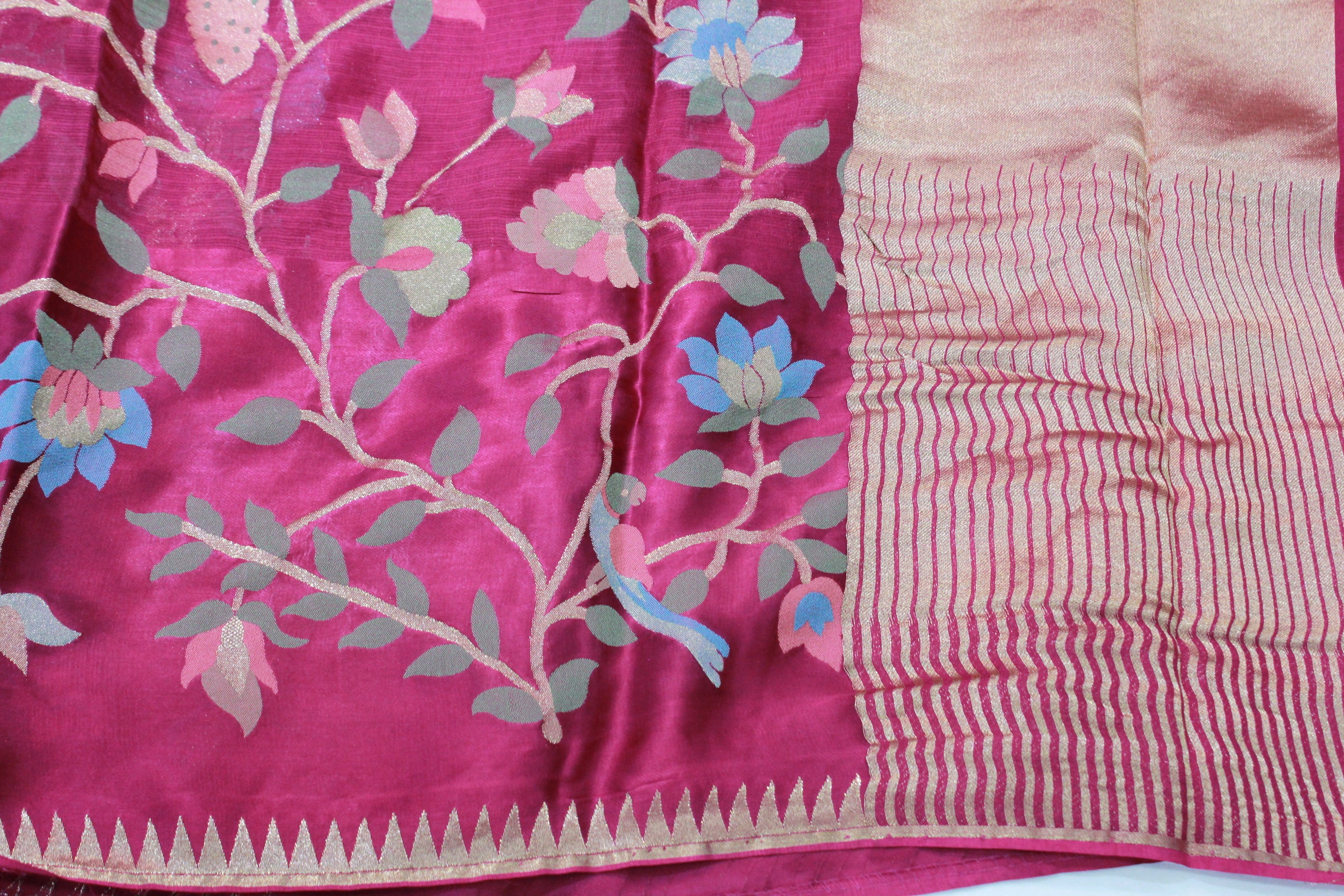 PINK COLOUR SAREE
