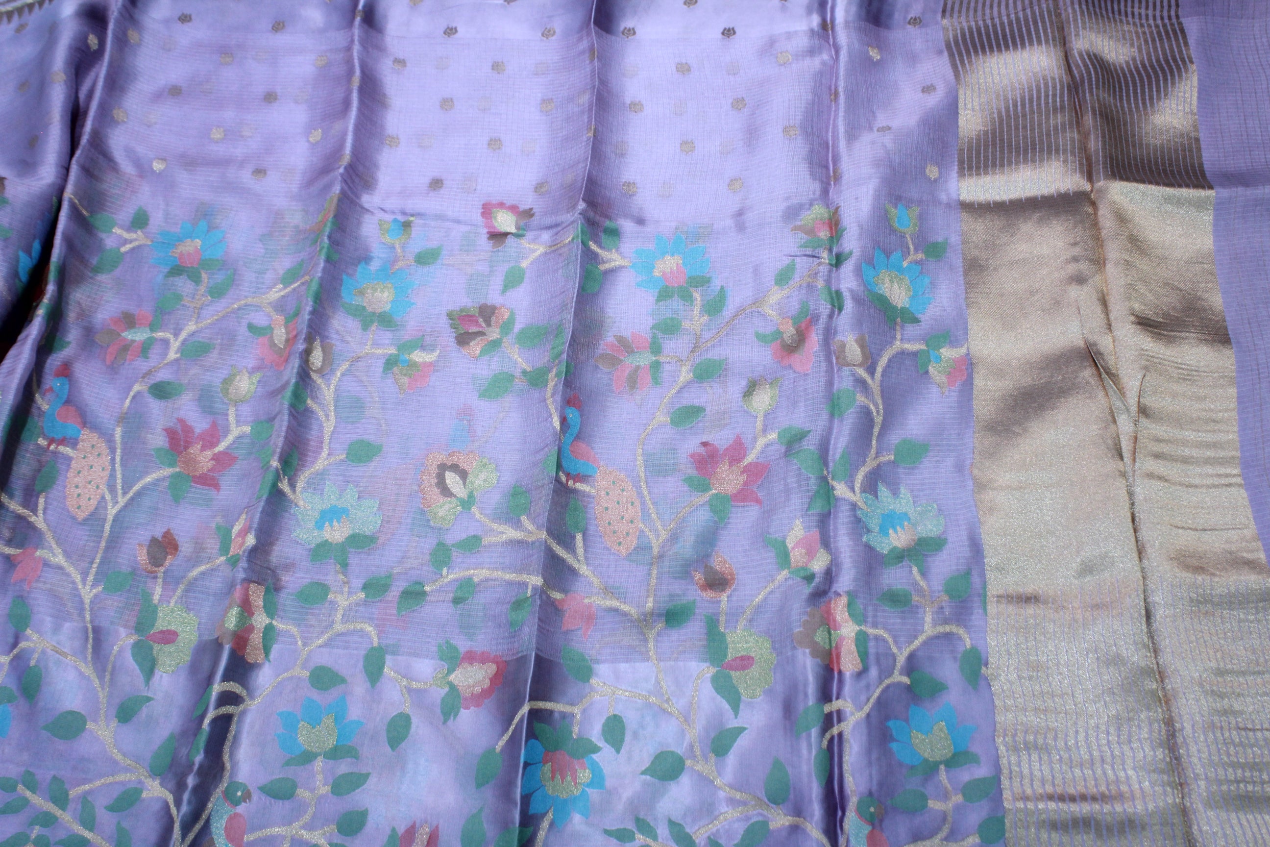 VOILET COLOUR SAREE