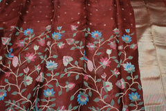 BROWN COLOUR SAREE