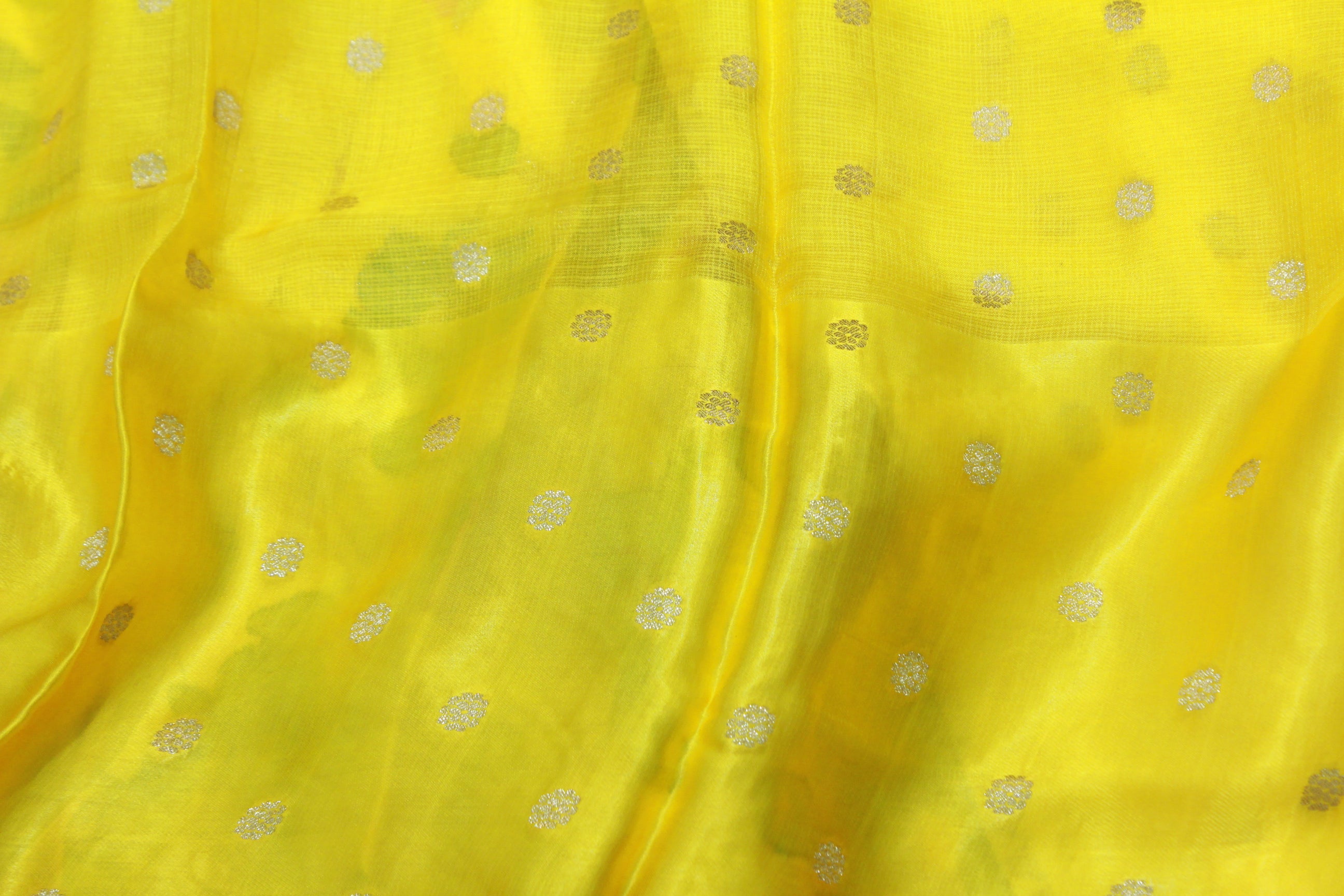 YELLOW COLOUR SAREE